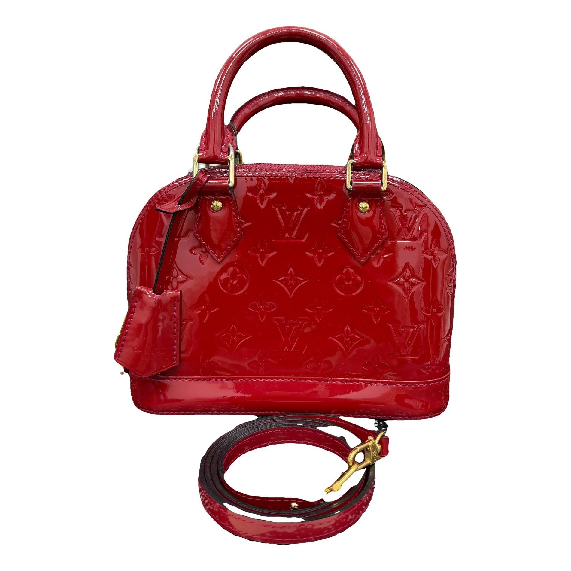 Alma BB patent leather handbag