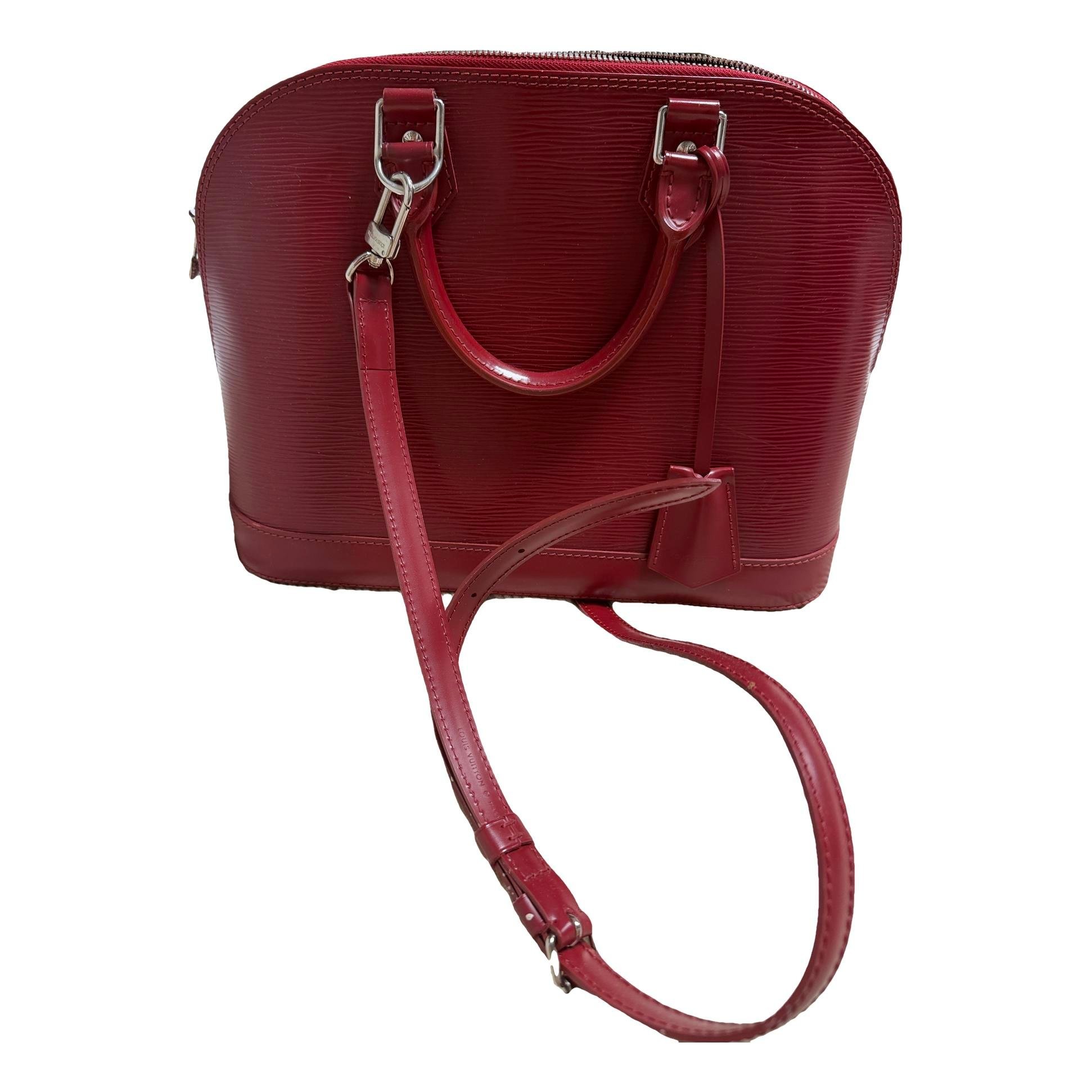 Alma leather handbag