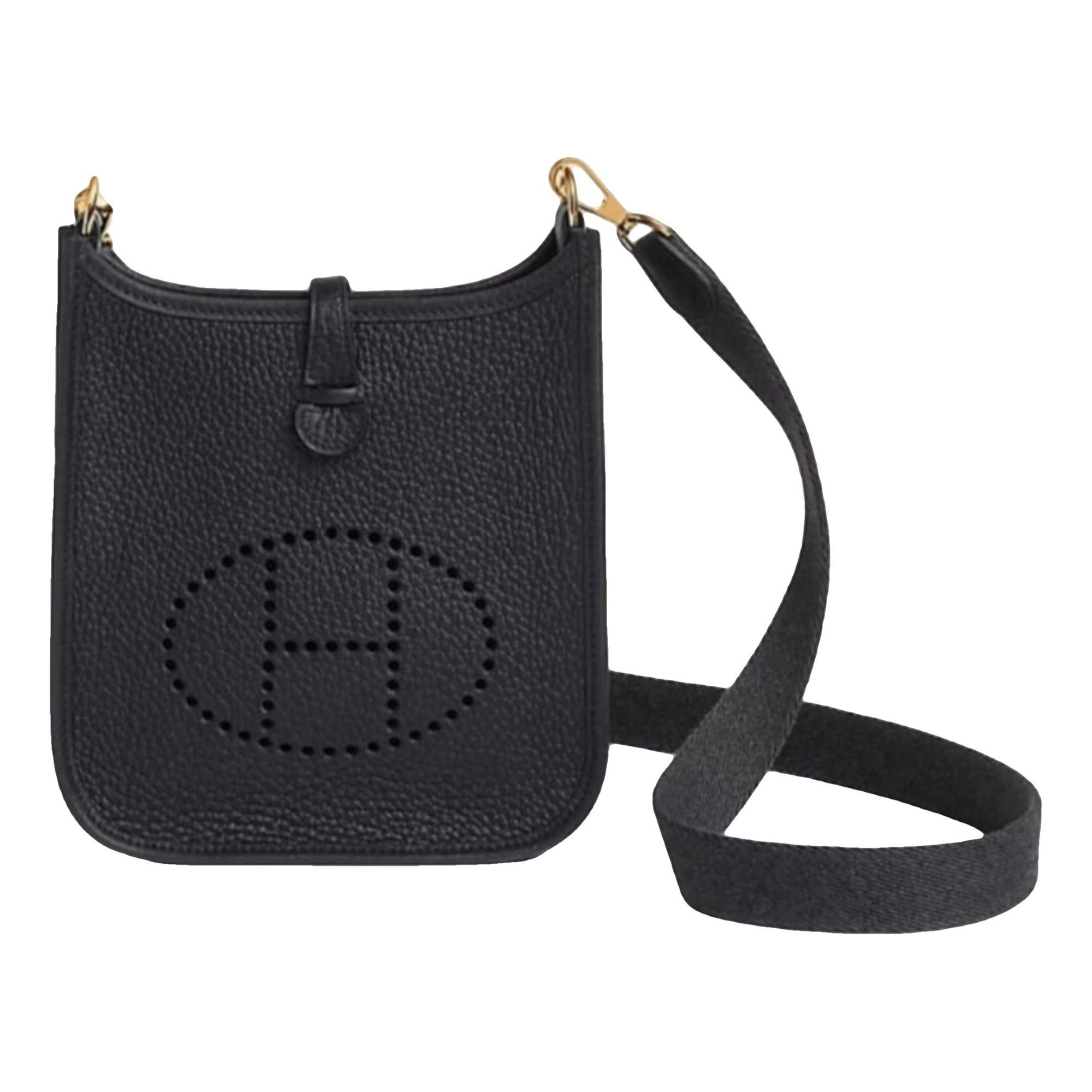 Mini Evelyne leather handbag