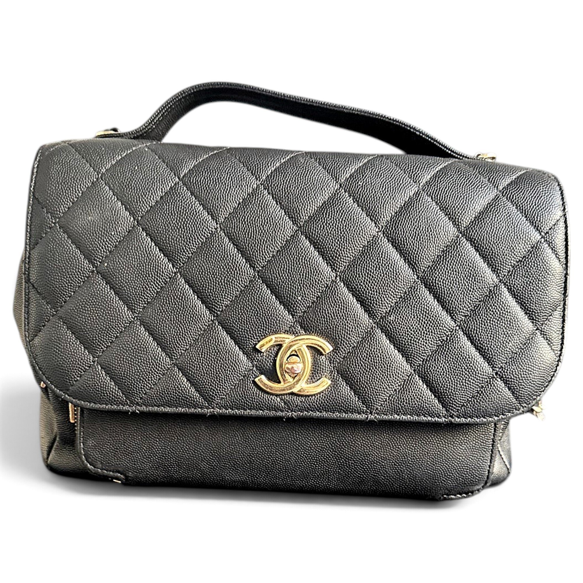 Business Affinity leather handbag