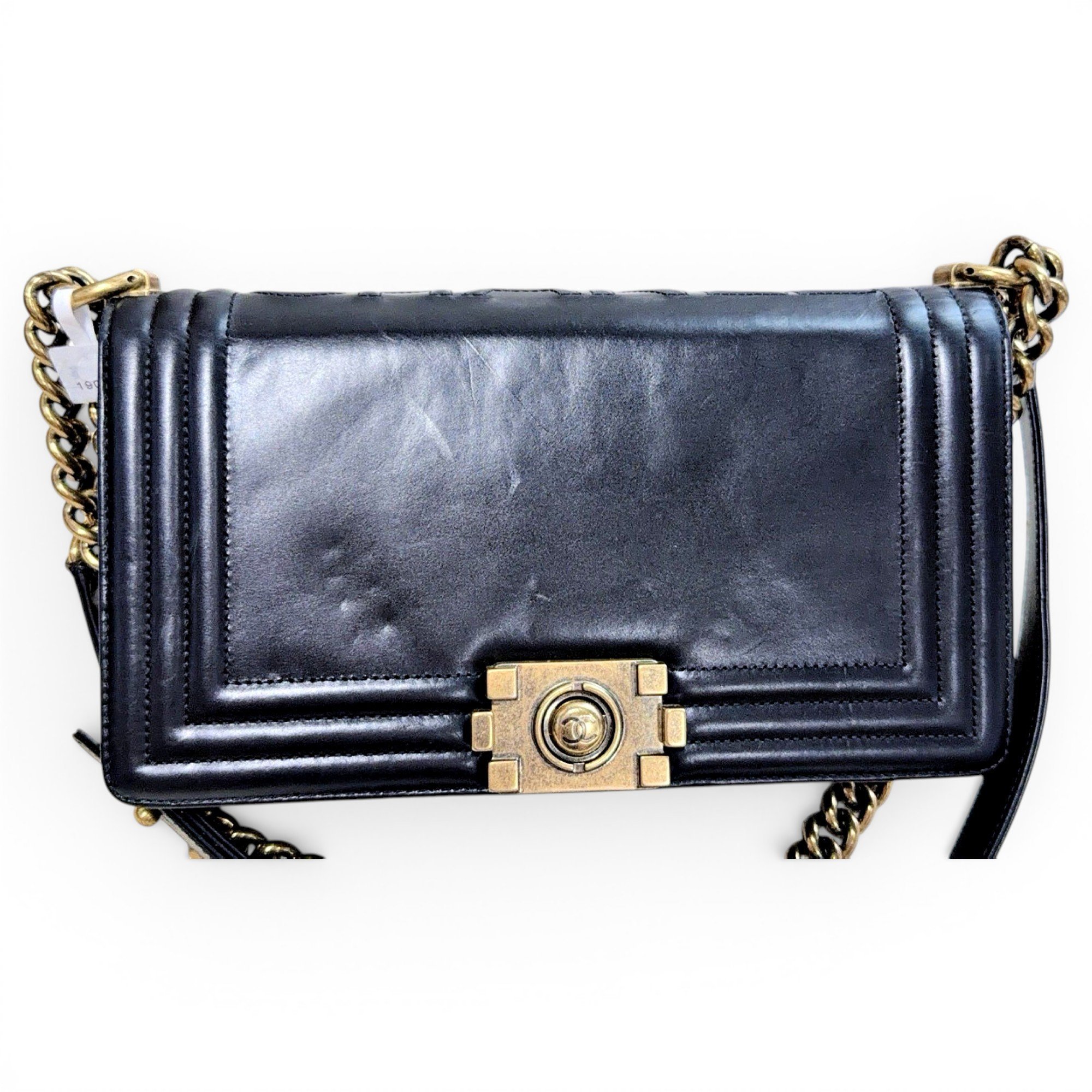 Boy leather handbag