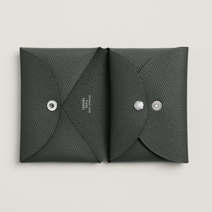 Vert Foncé Calvi Duo Compact Card Holder