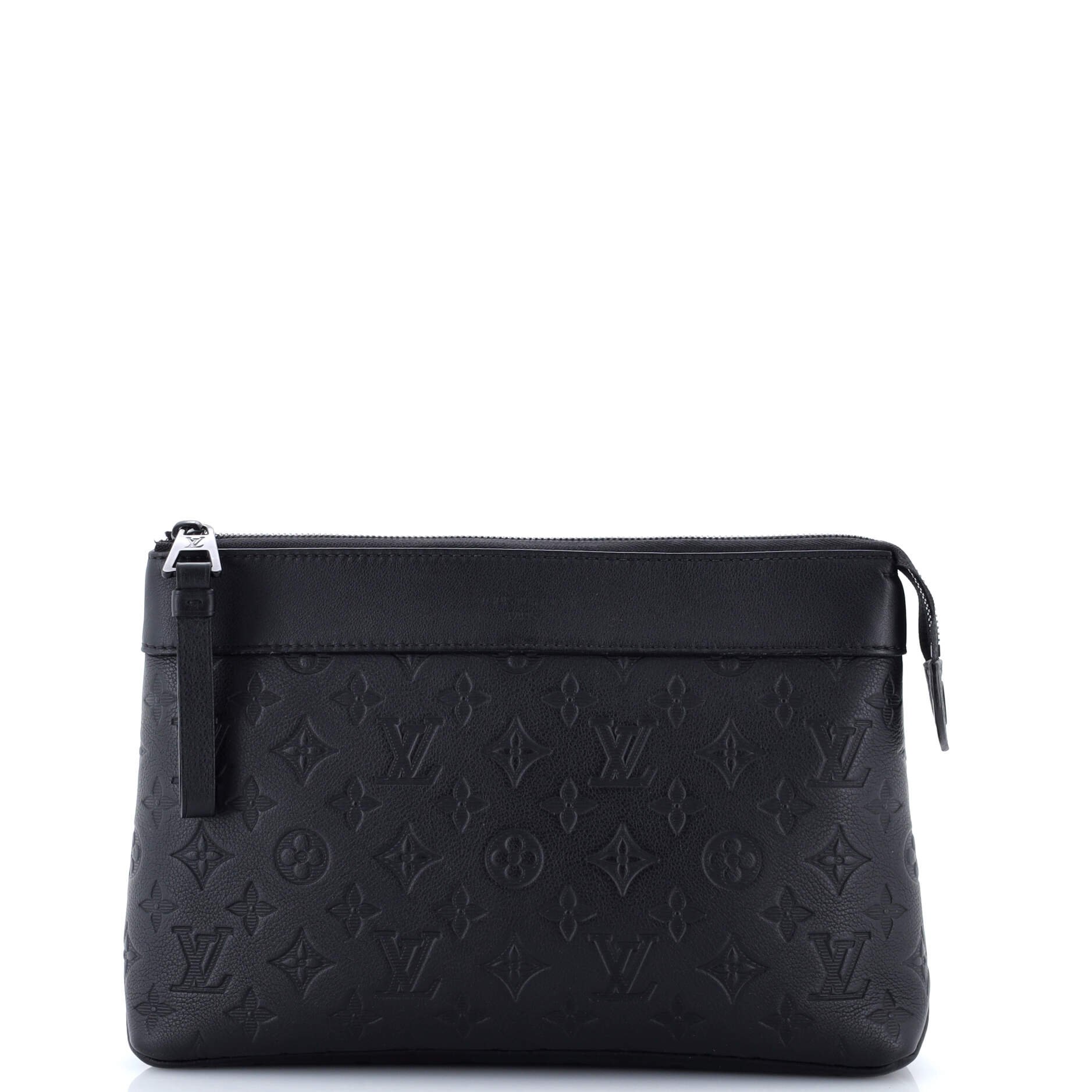 Louis Vuitton Pochette Voyage Souple Monogram Shadow Leather