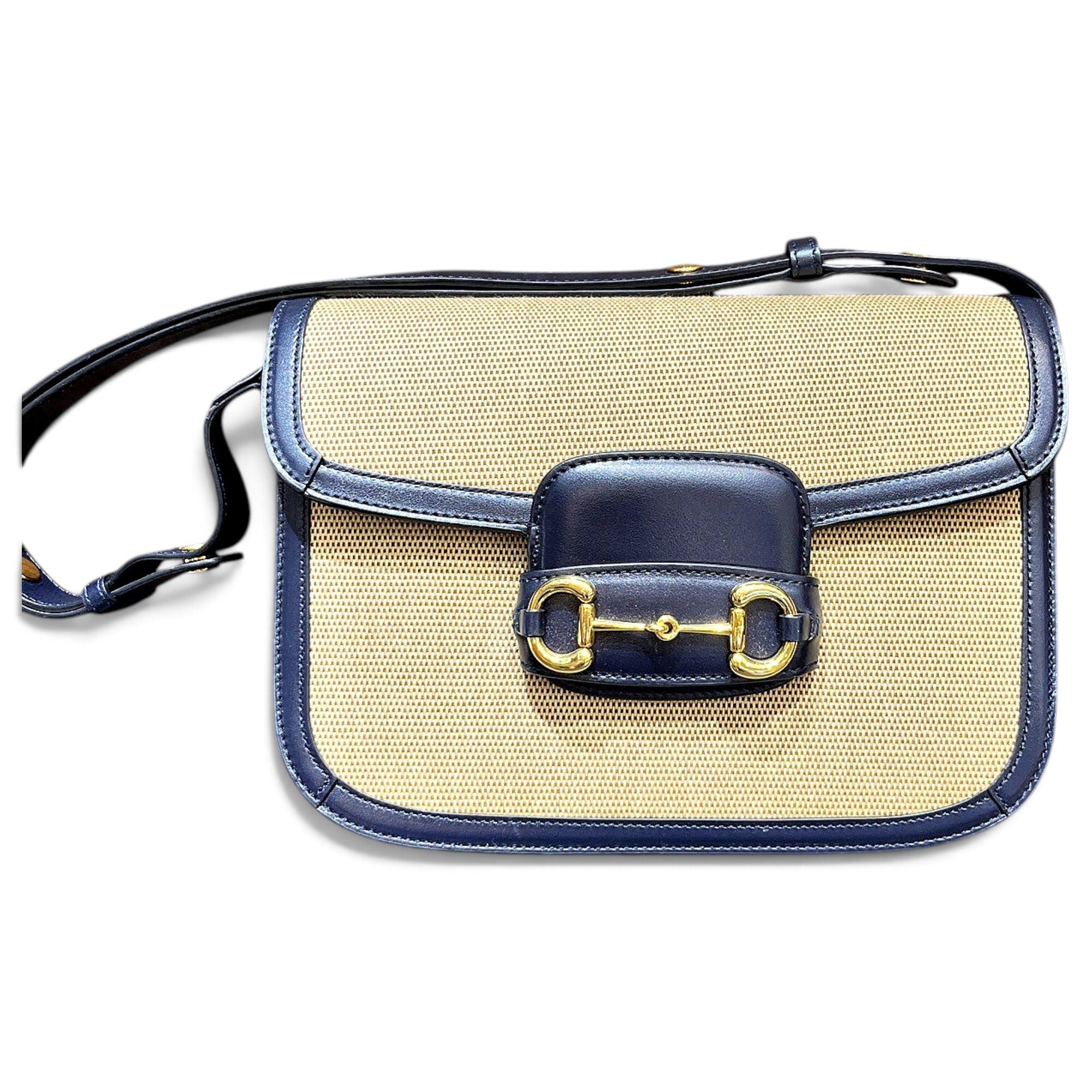 Horsebit 1955 cloth handbag
