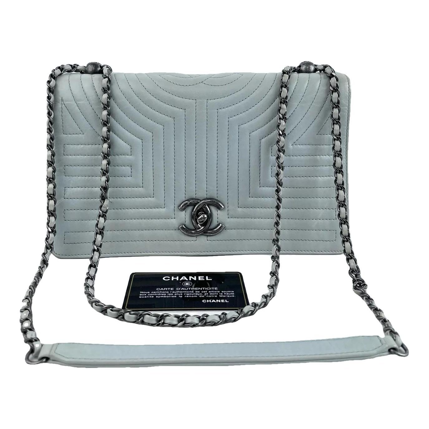 Leather handbag