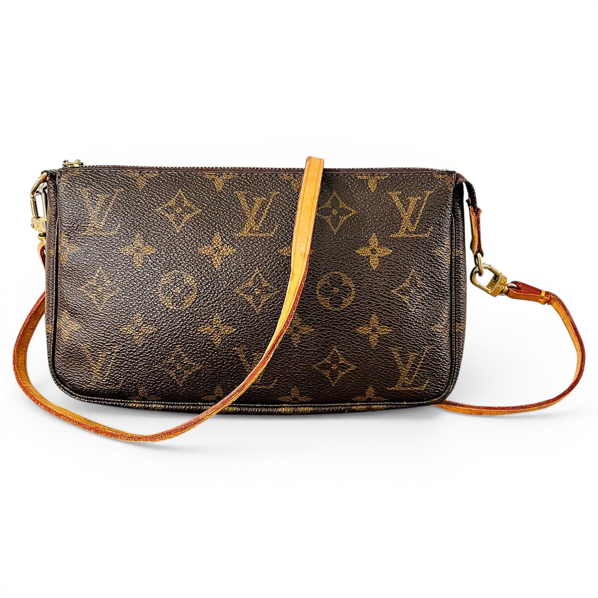 Pochette Accessoire leather handbag
