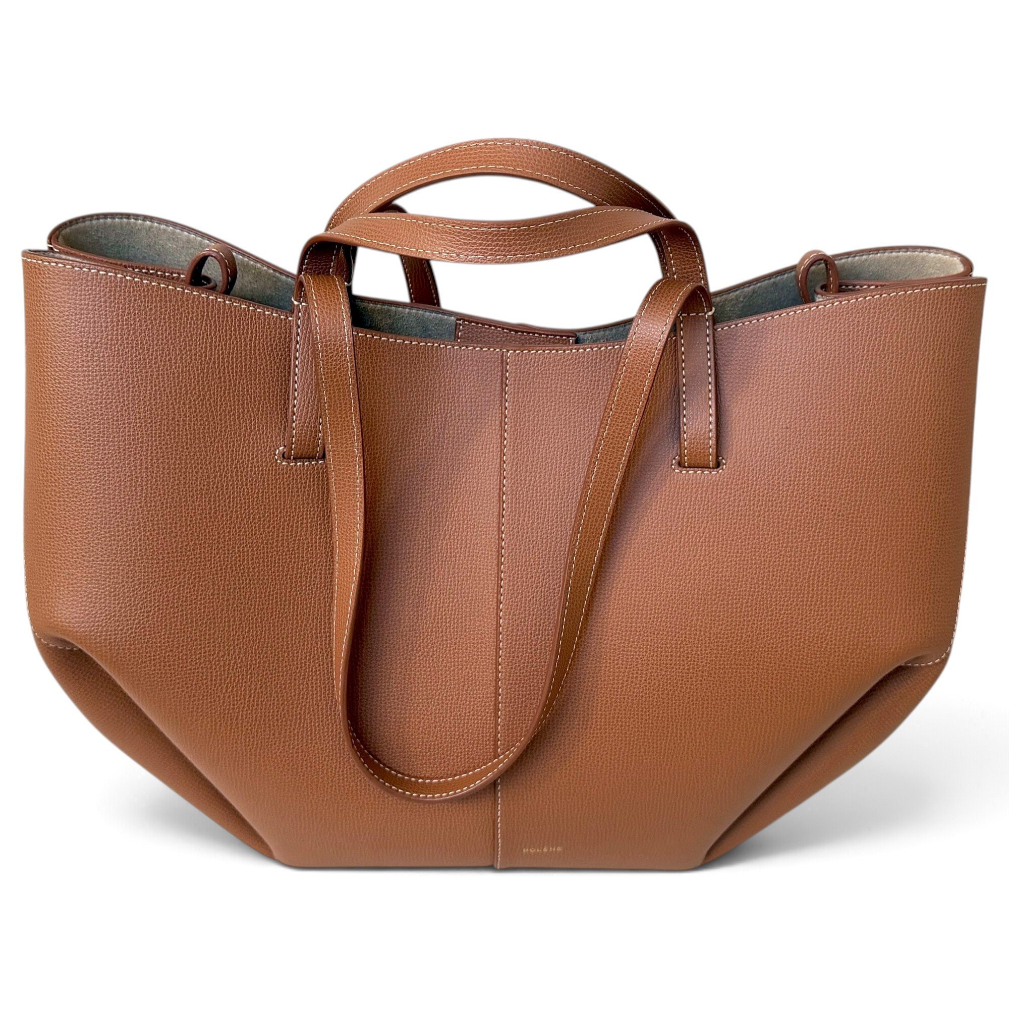 Polene Le Cabas leather tote