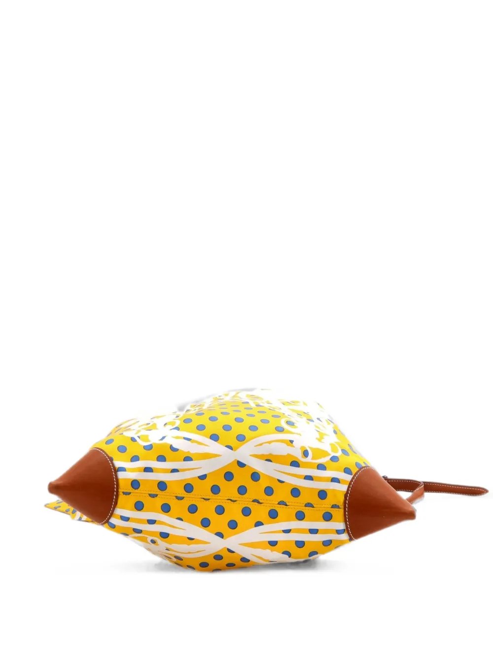 Hermes Silky City Bag Printed Silk and Leather PM crossbody bag