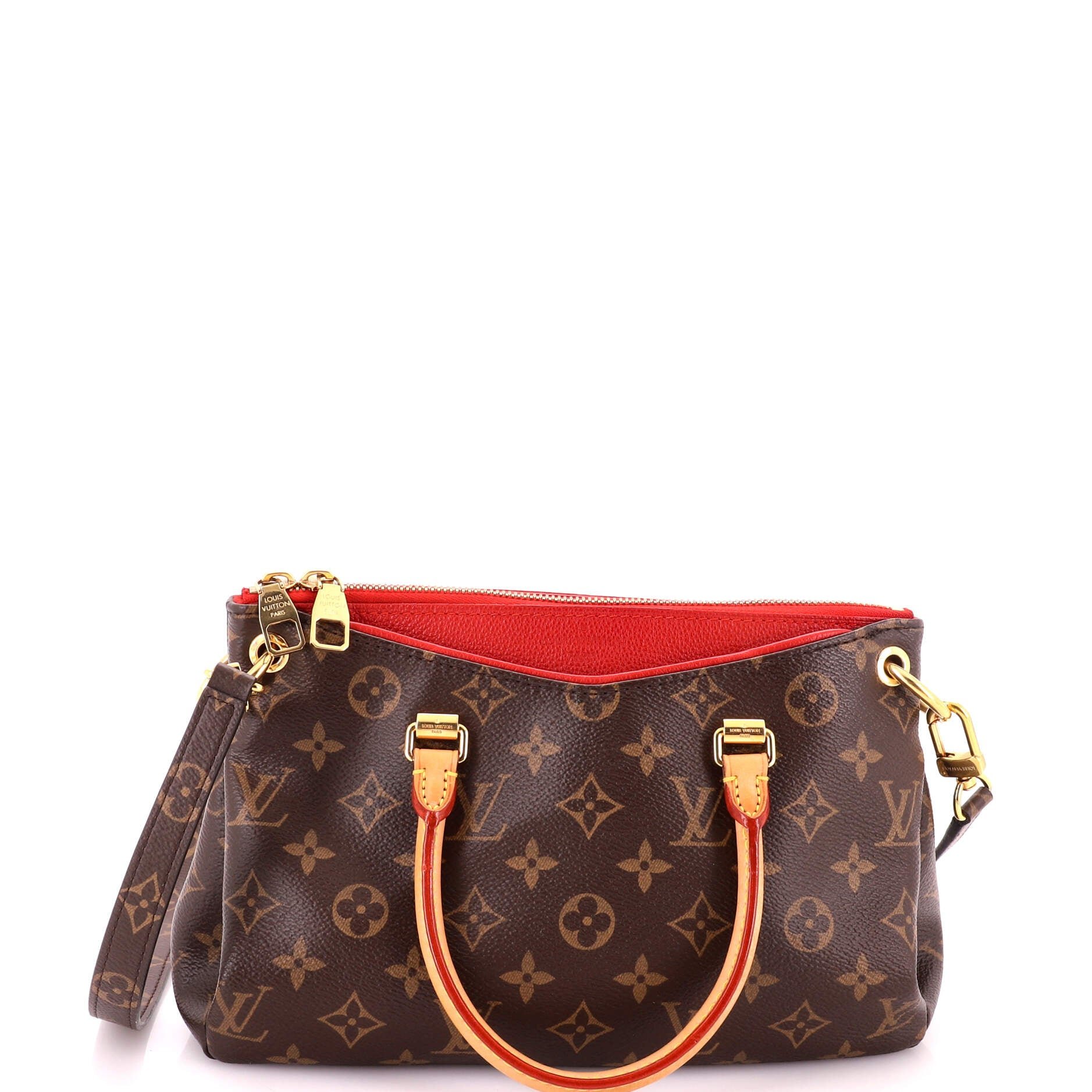Pallas Tote Monogram Canvas with Leather BB