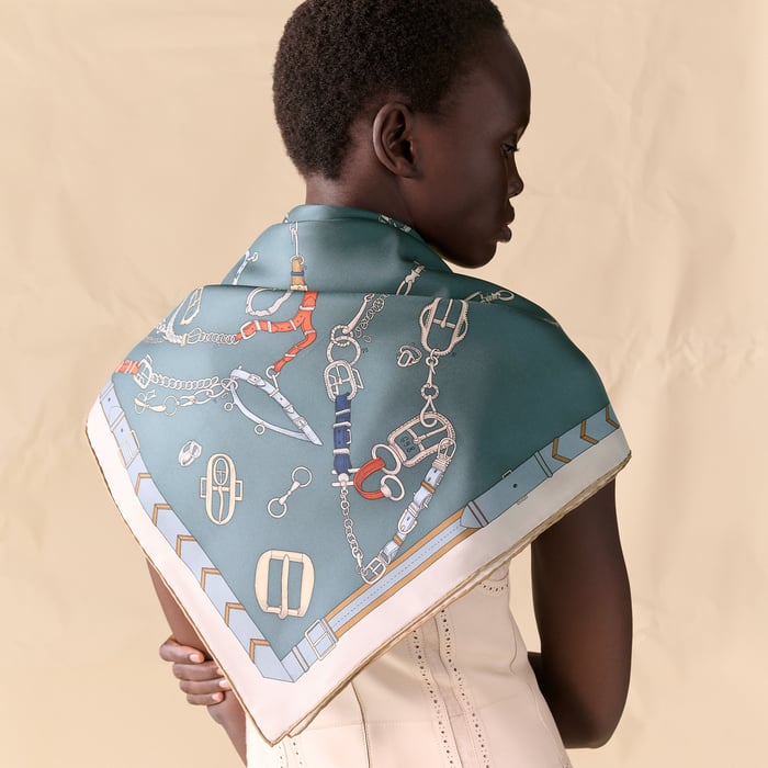 Les Chevaux Dechaines Scarf 90
