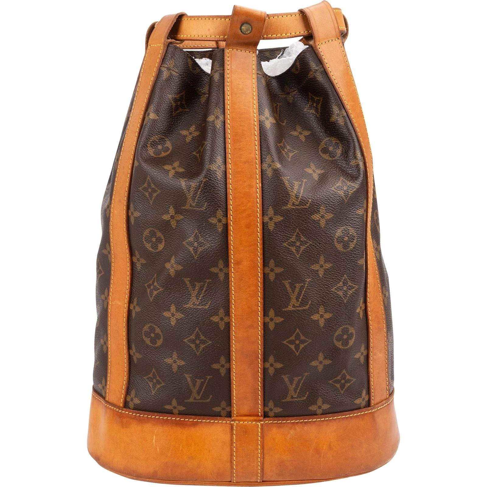Louis Vuitton Randonnée leather backpack