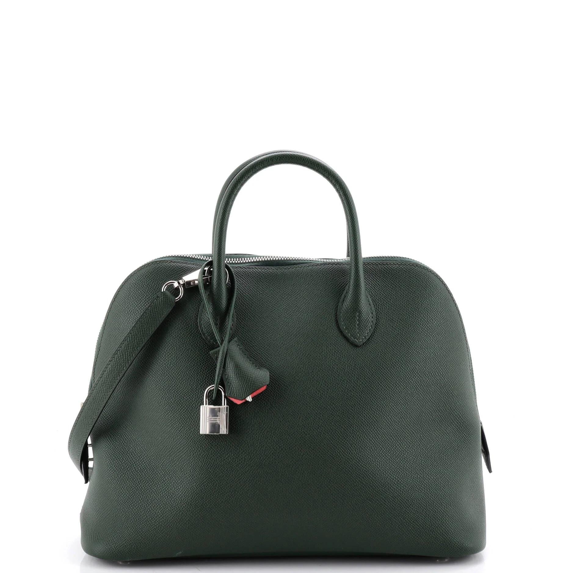 Hermes Bolide Handbag Pink Epsom Leather 1923