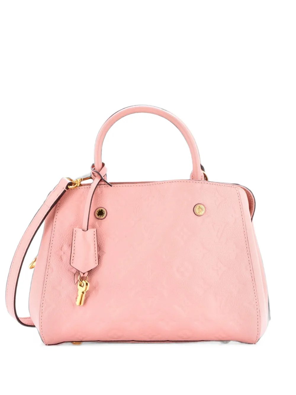 Montaigne Handbag Monogram Empreinte Leather BB satchel