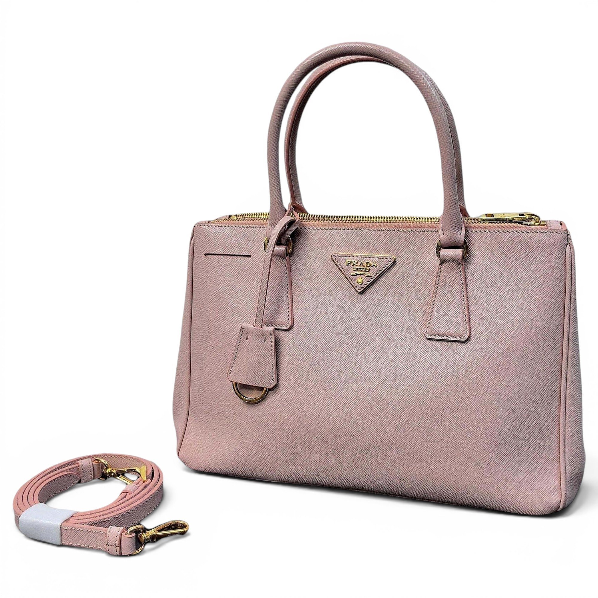Galleria leather handbag