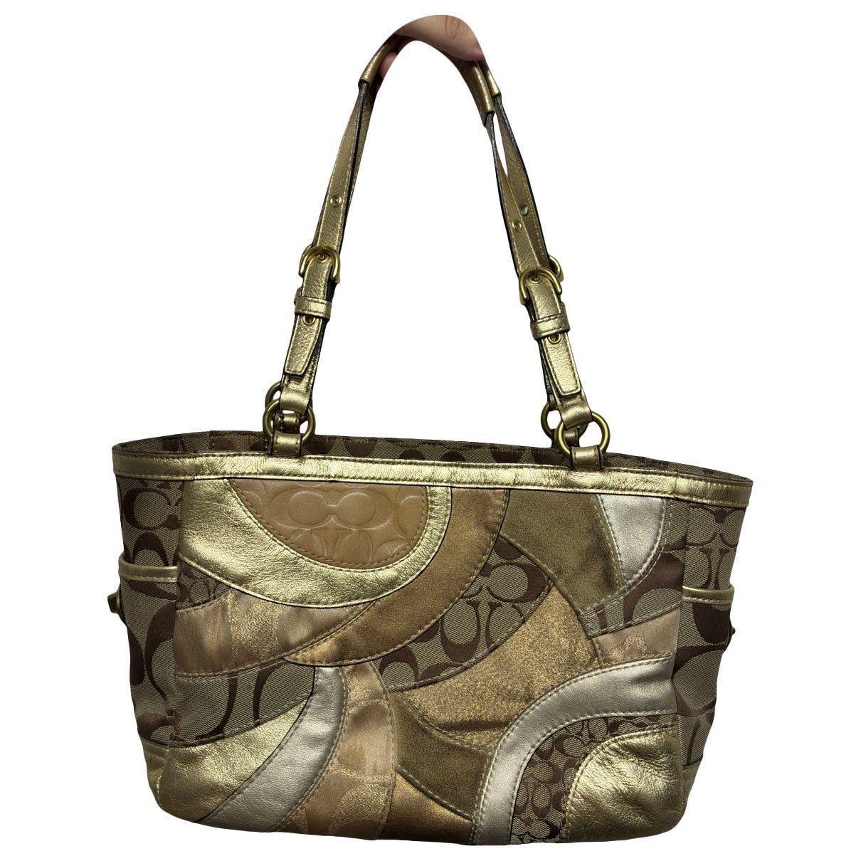 CITY ZIP TOTE cloth handbag