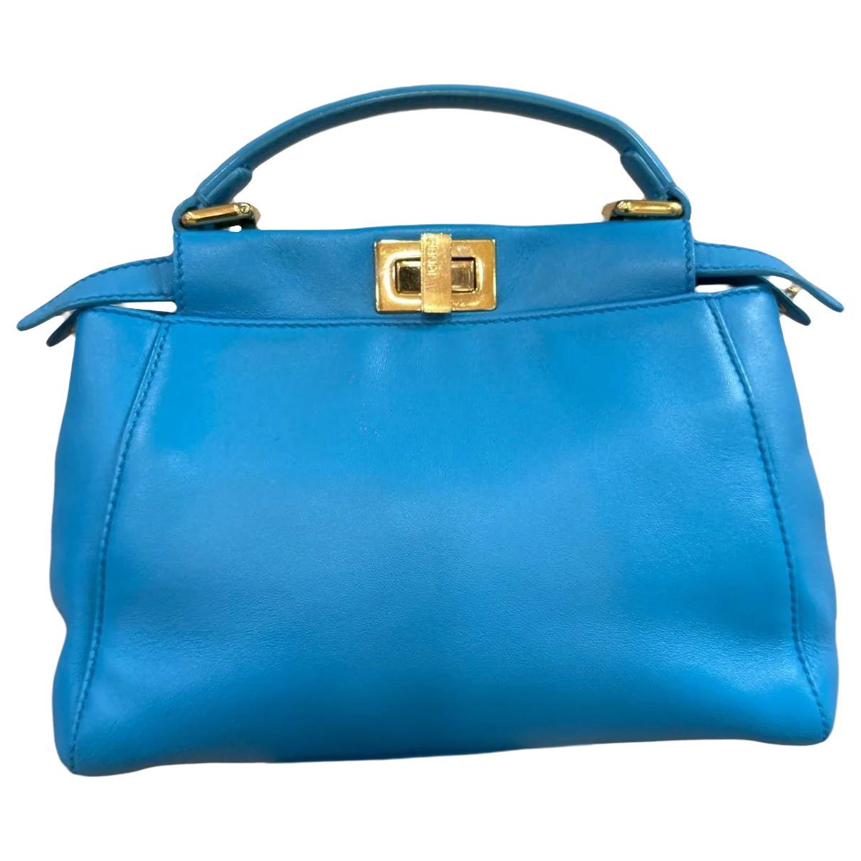 Peekaboo leather handbag