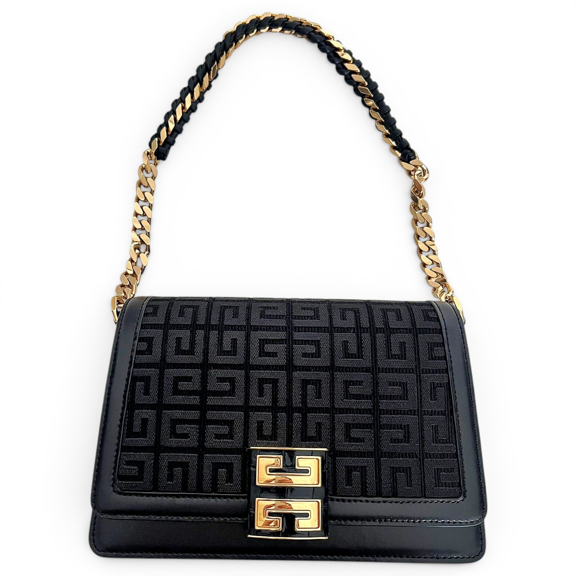 4G leather handbag