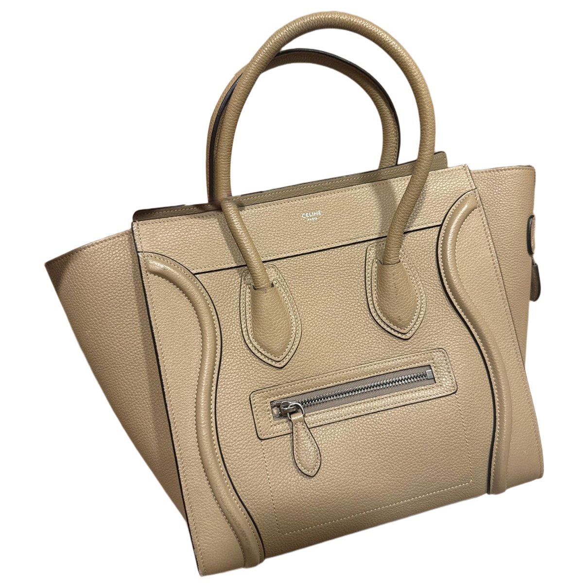 Luggage leather handbag