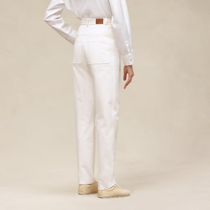 Blanc Naturel High-waisted Pants