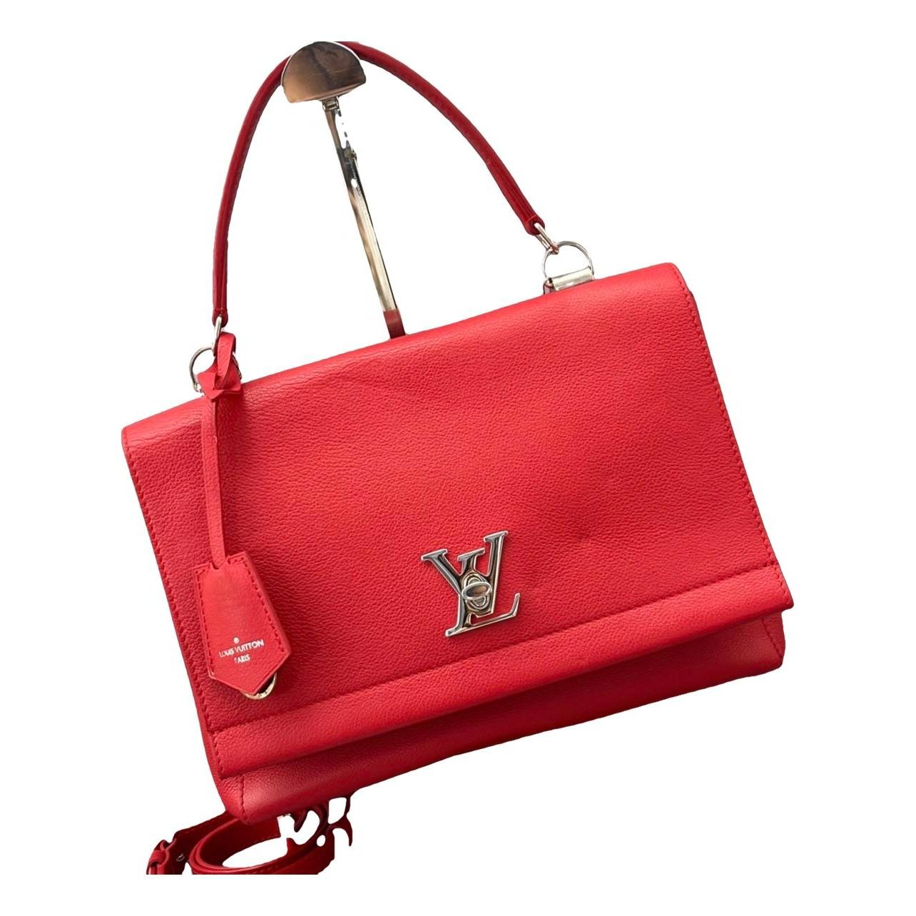 Lockme leather handbag