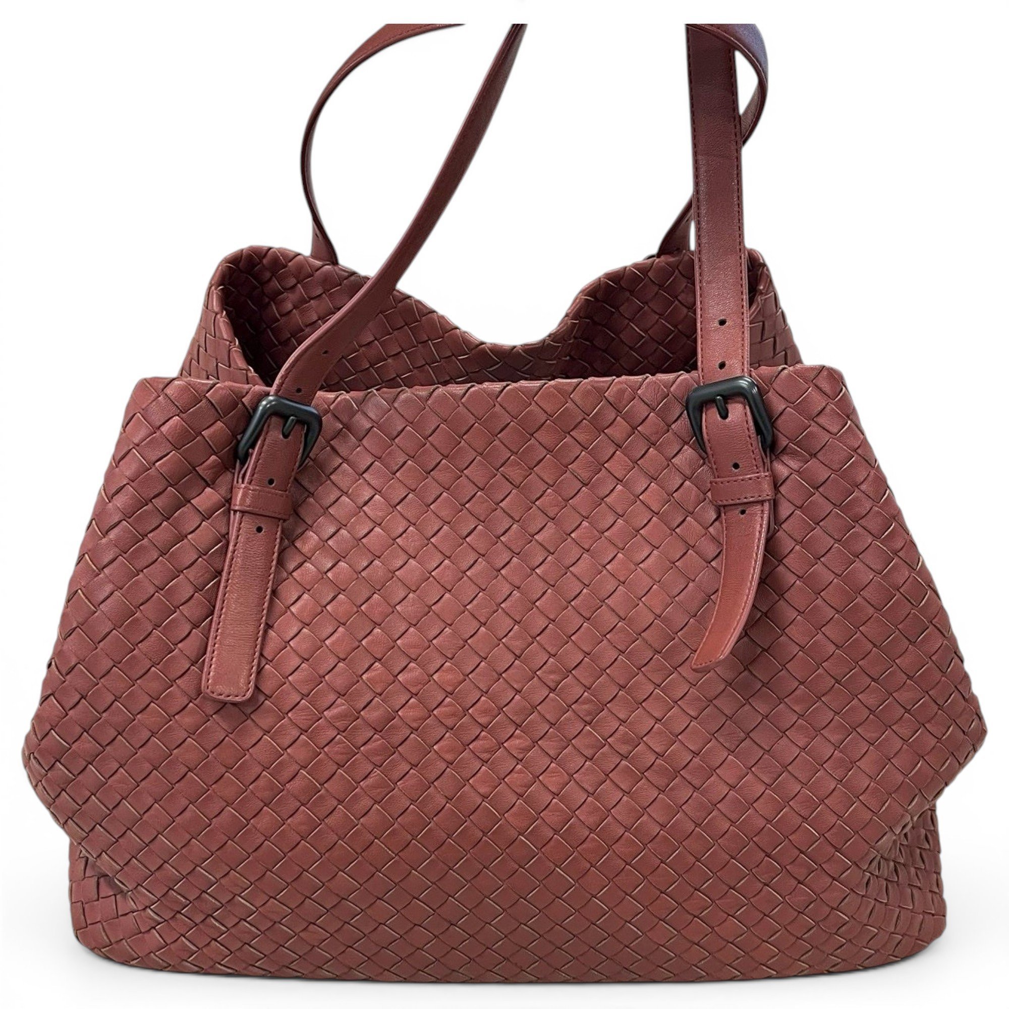 Fourre-Tout leather handbag