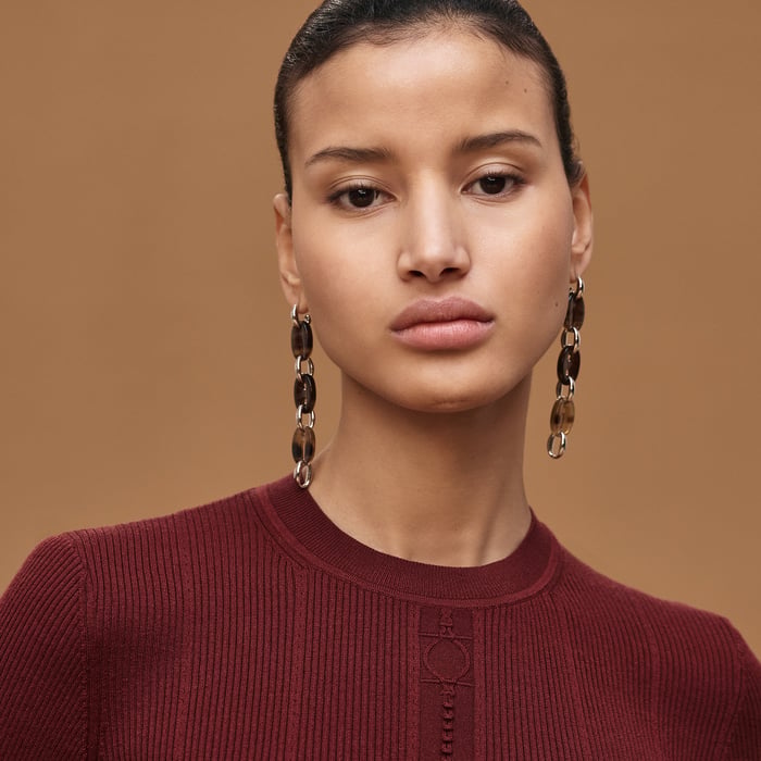 Rouge H Short-sleeve Sweater