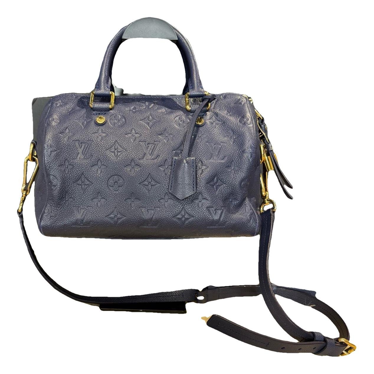 Speedy leather handbag