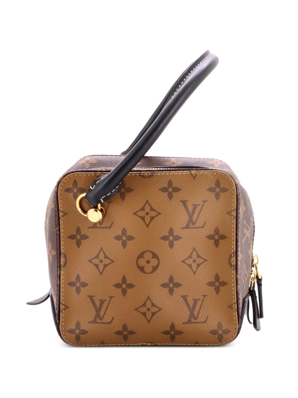 Square Bag Reverse Monogram Canvas satchel