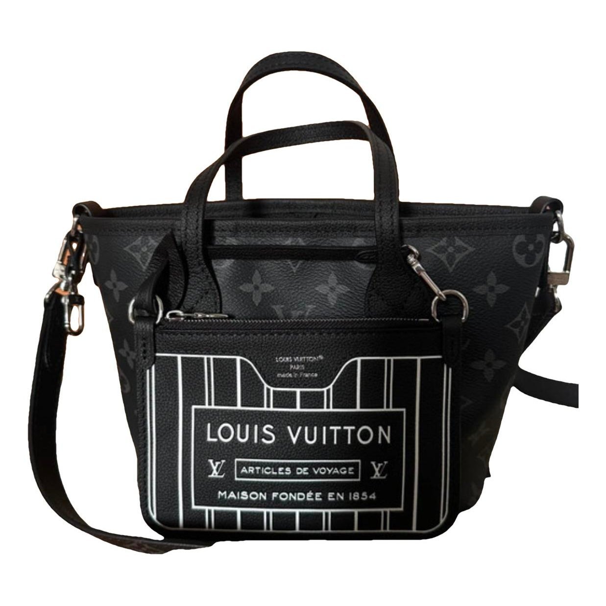 Neverfull leather tote