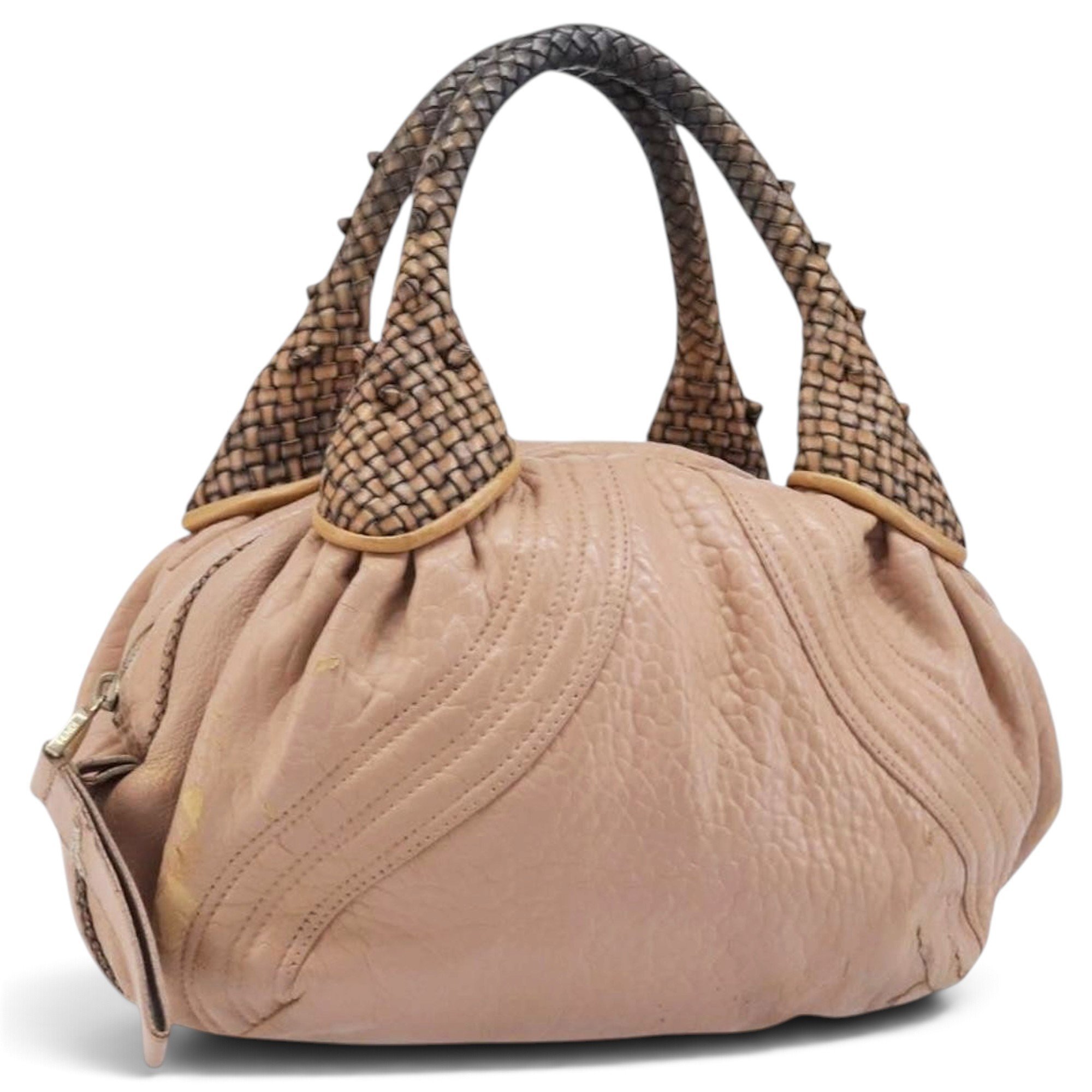 Spy leather handbag
