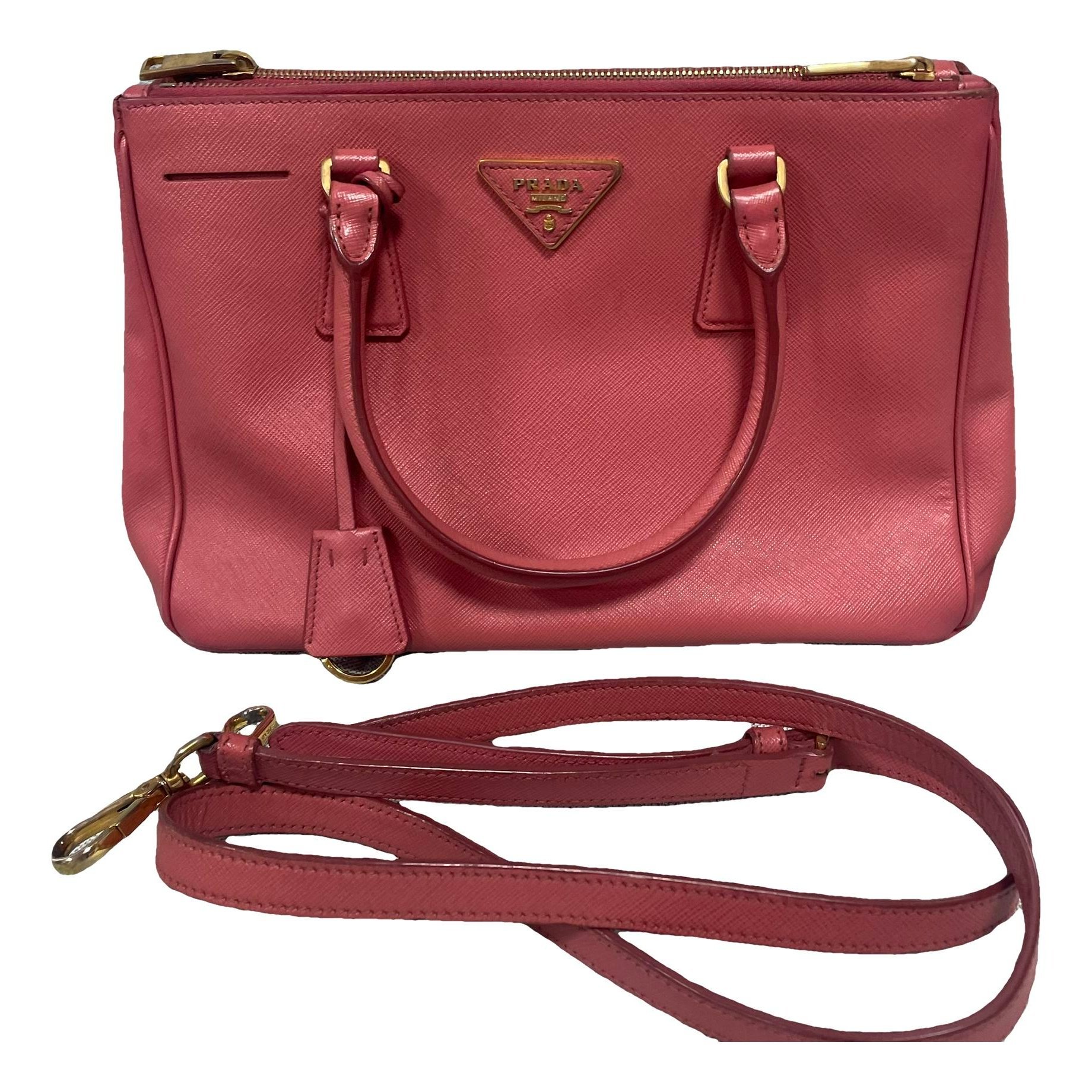 Galleria leather handbag