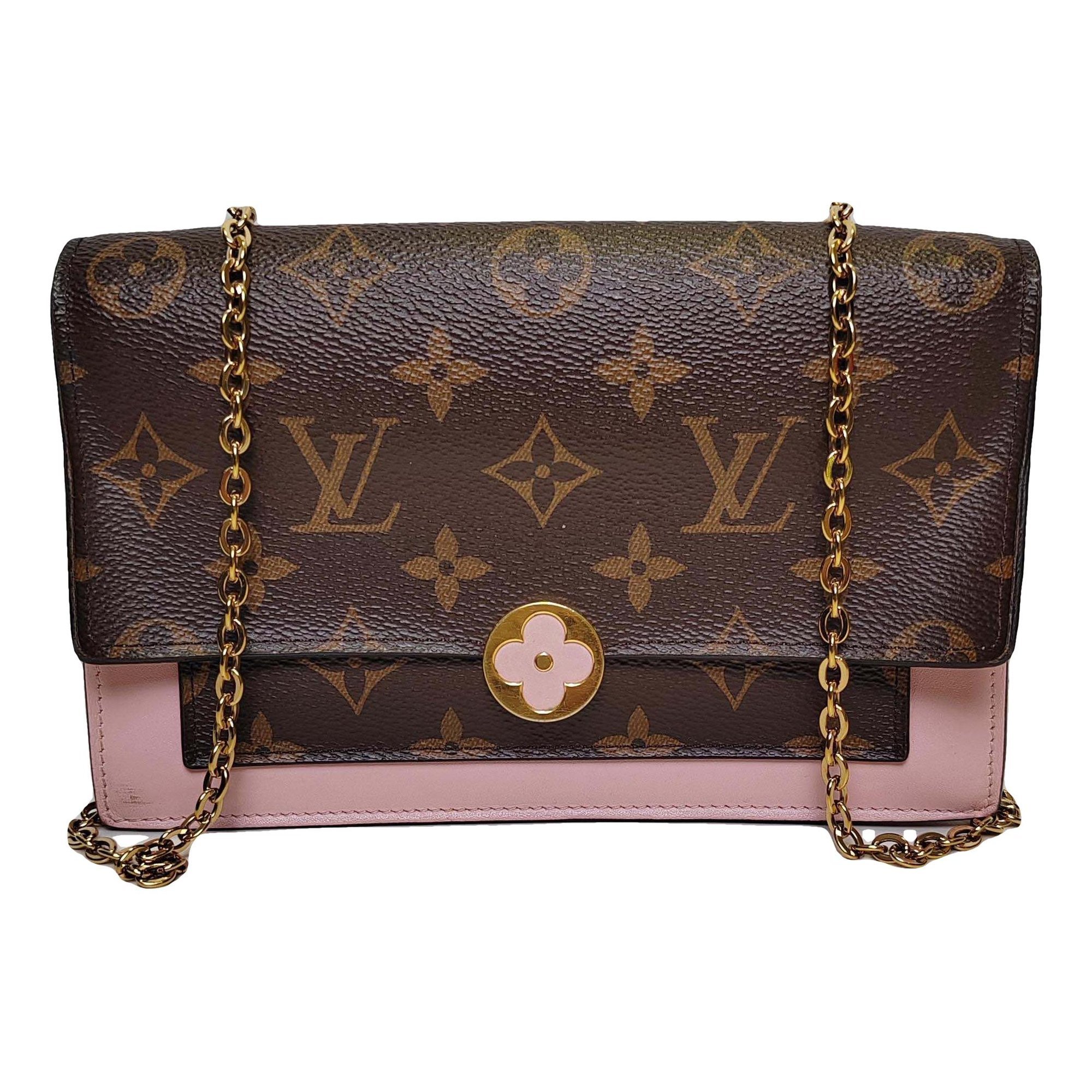 Flore chain leather handbag