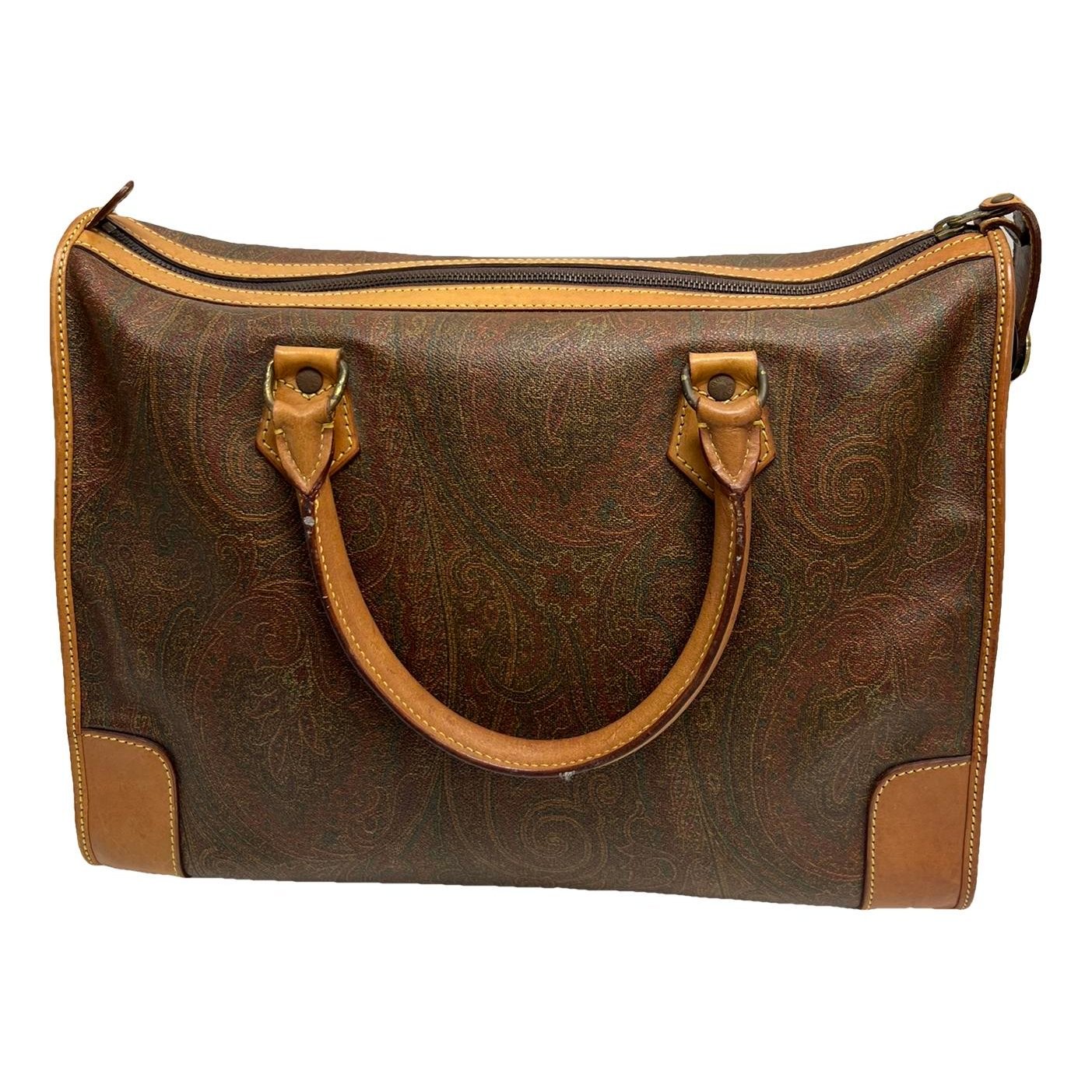 Etro Leather travel bag