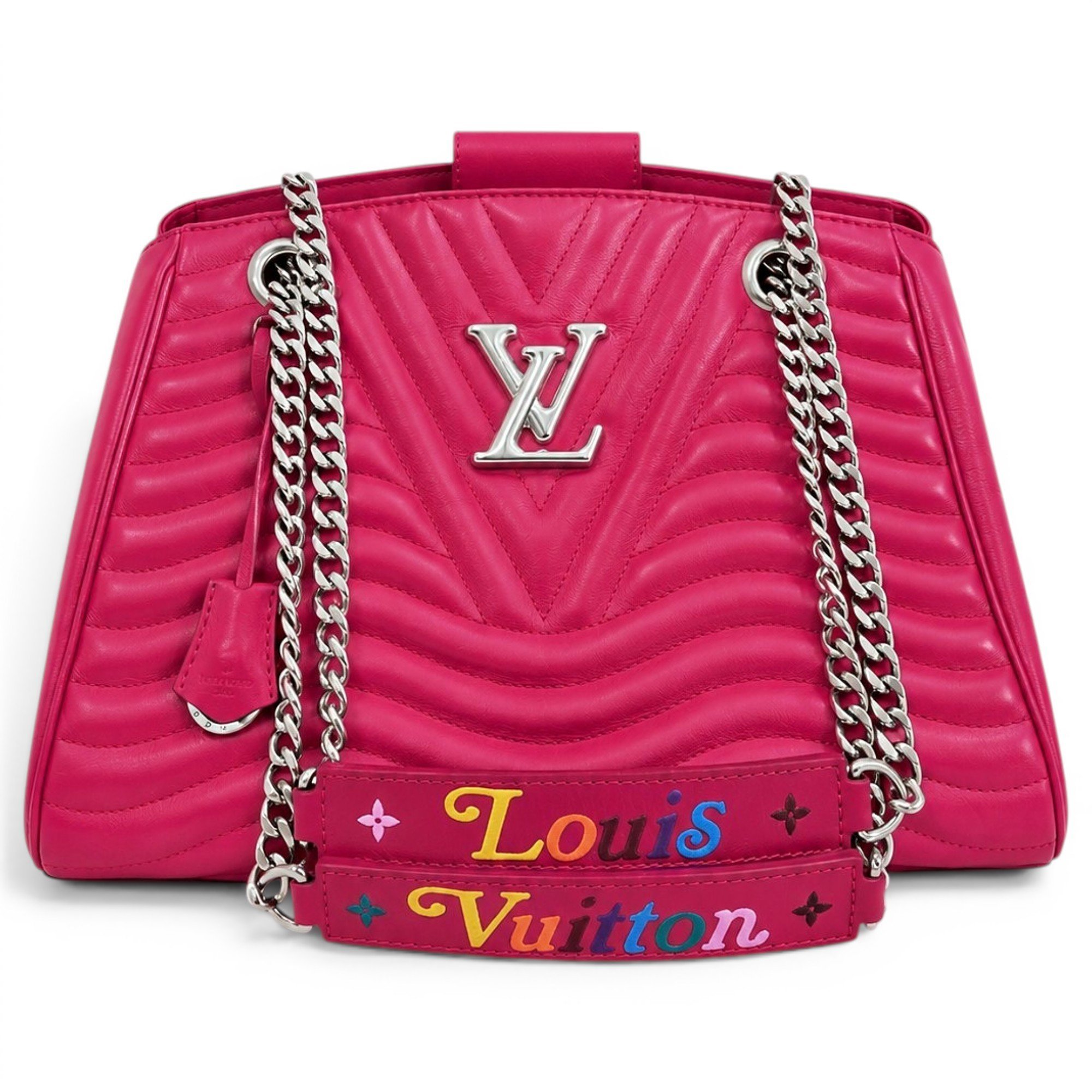 New Wave leather tote
