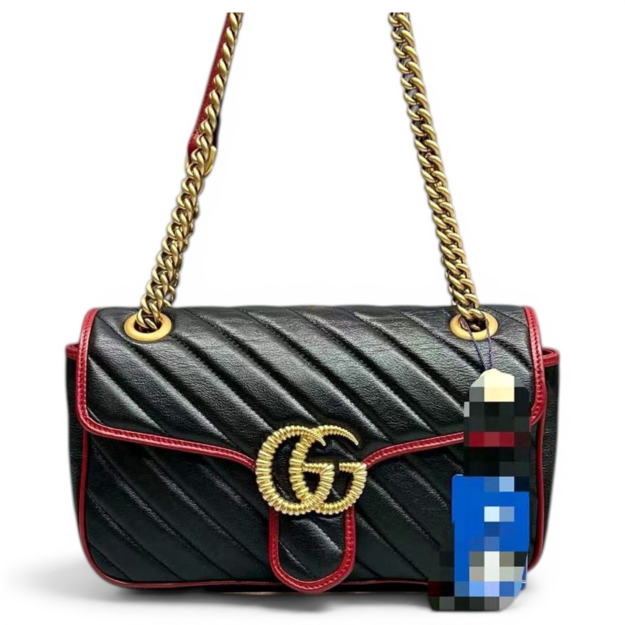 GG Marmont Flap leather handbag