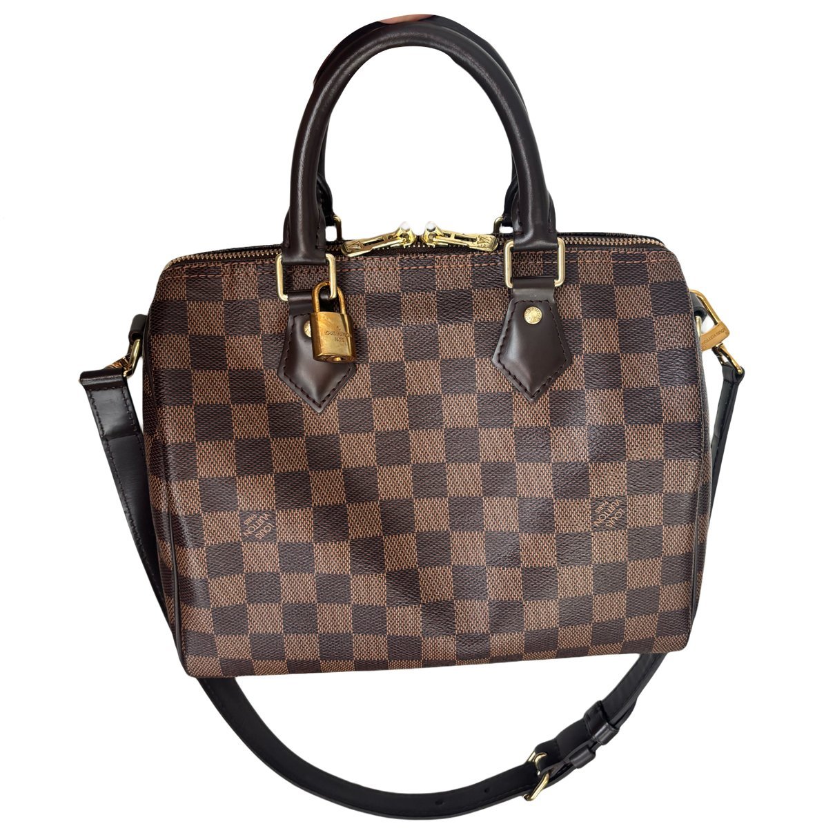 Speedy leather bowling bag