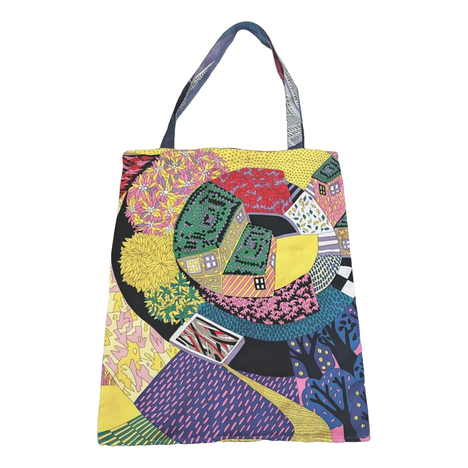 Silk tote