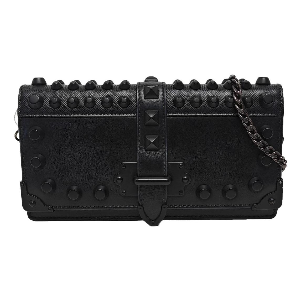 Cahier leather handbag