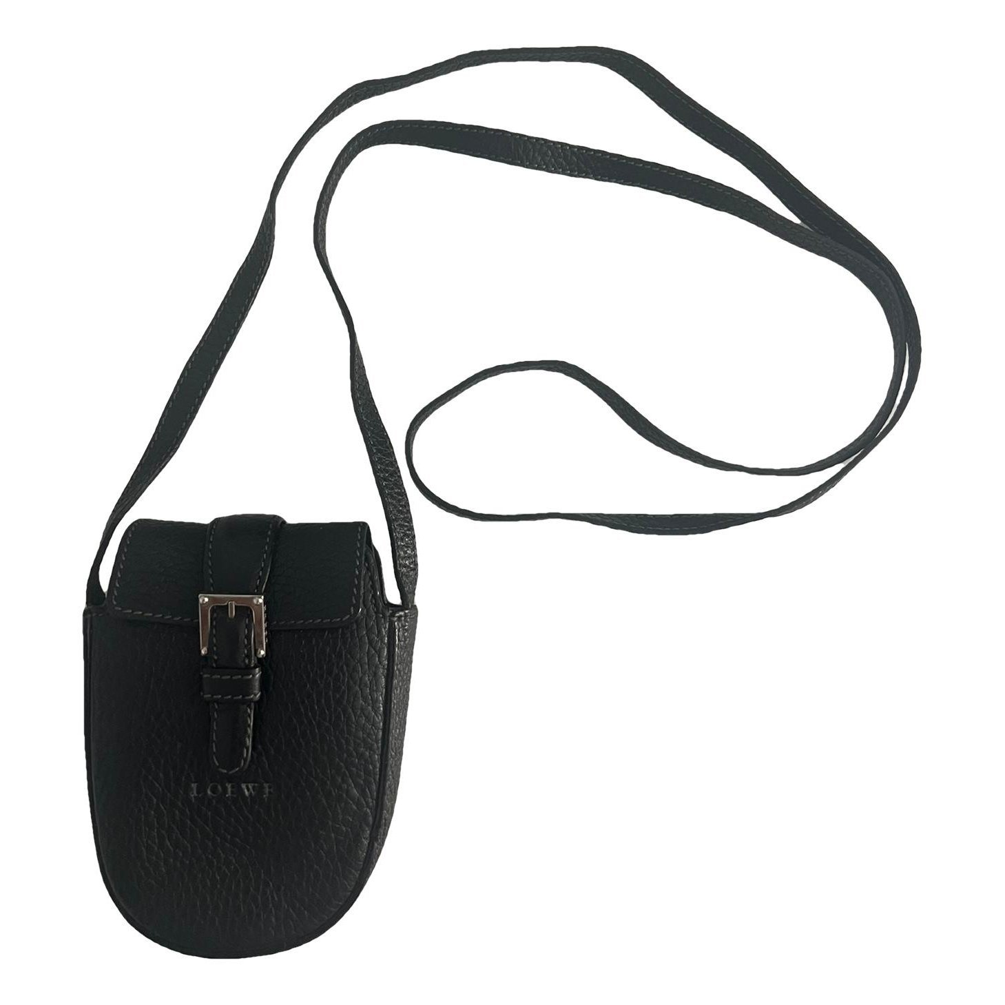 Leather crossbody bag