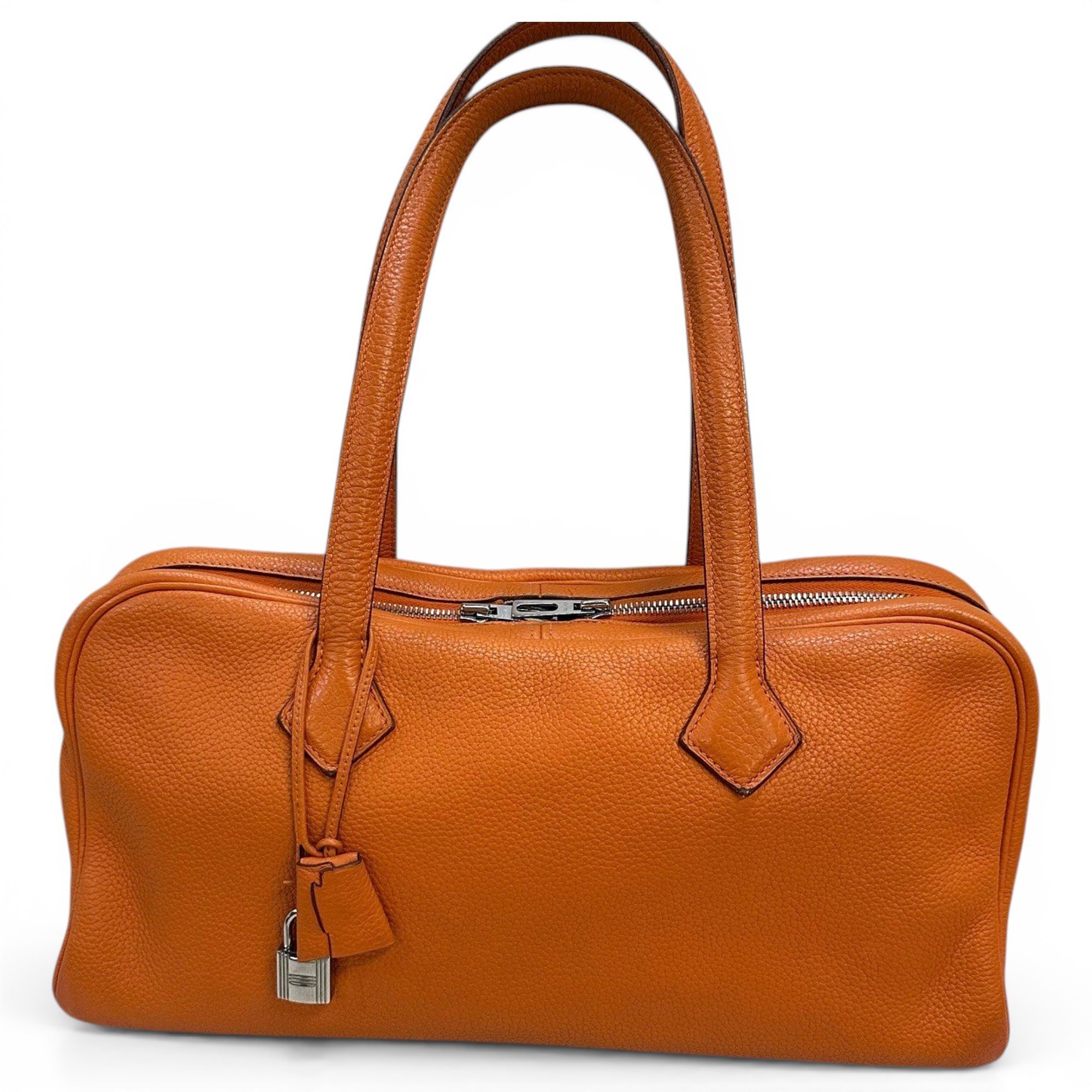 Victoria leather handbag