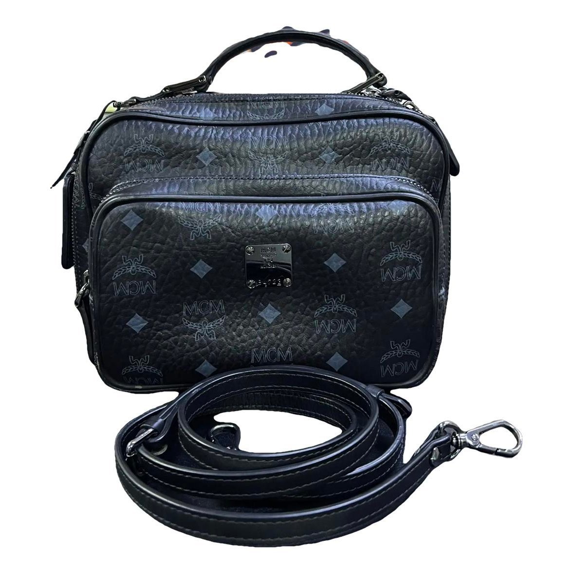 Leather crossbody bag