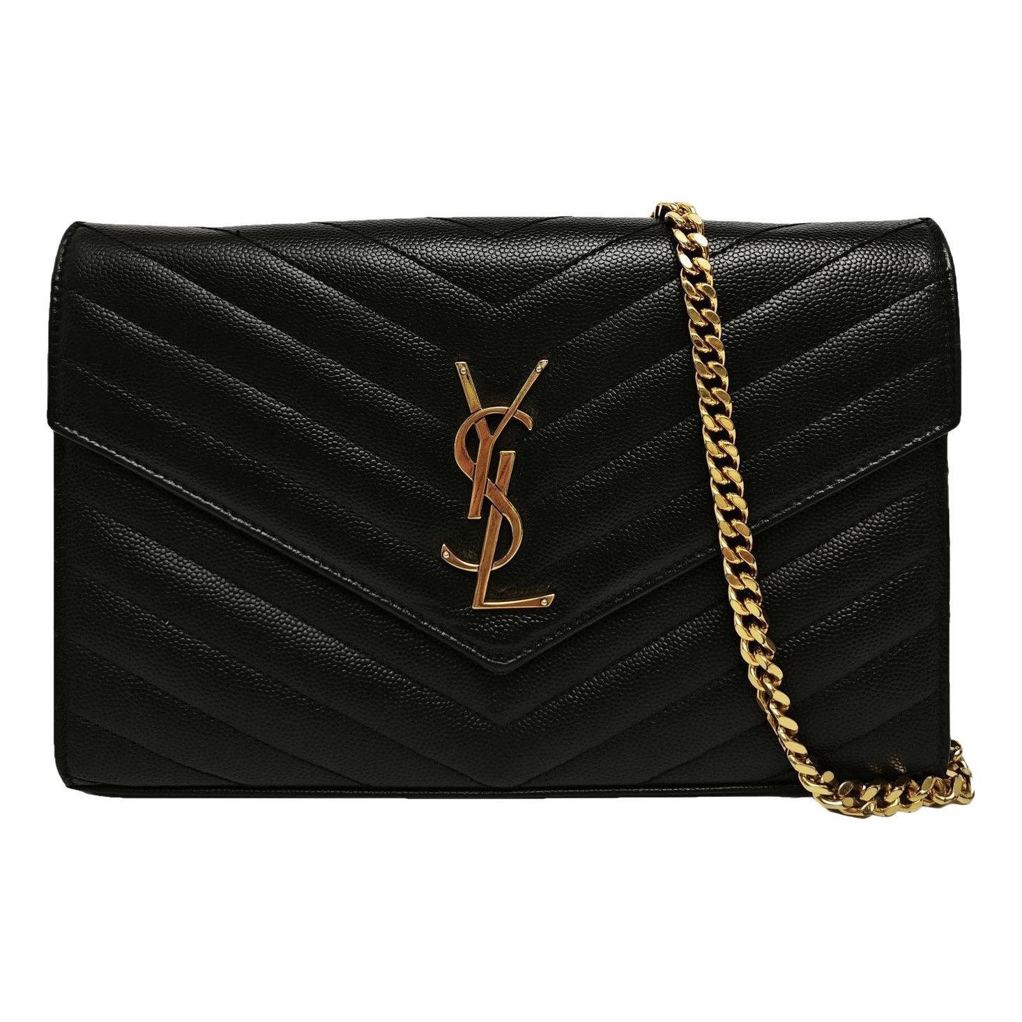 Baby monogramme leather handbag