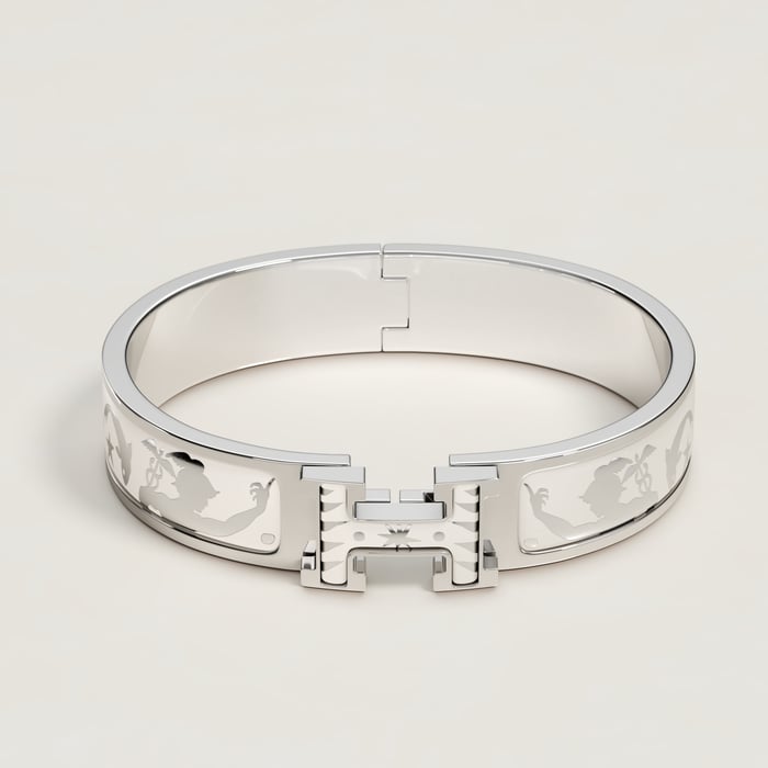 Orfèvre Blanc Platine Blanc Clic H Sous Le Charme d'Orphee Bracelet