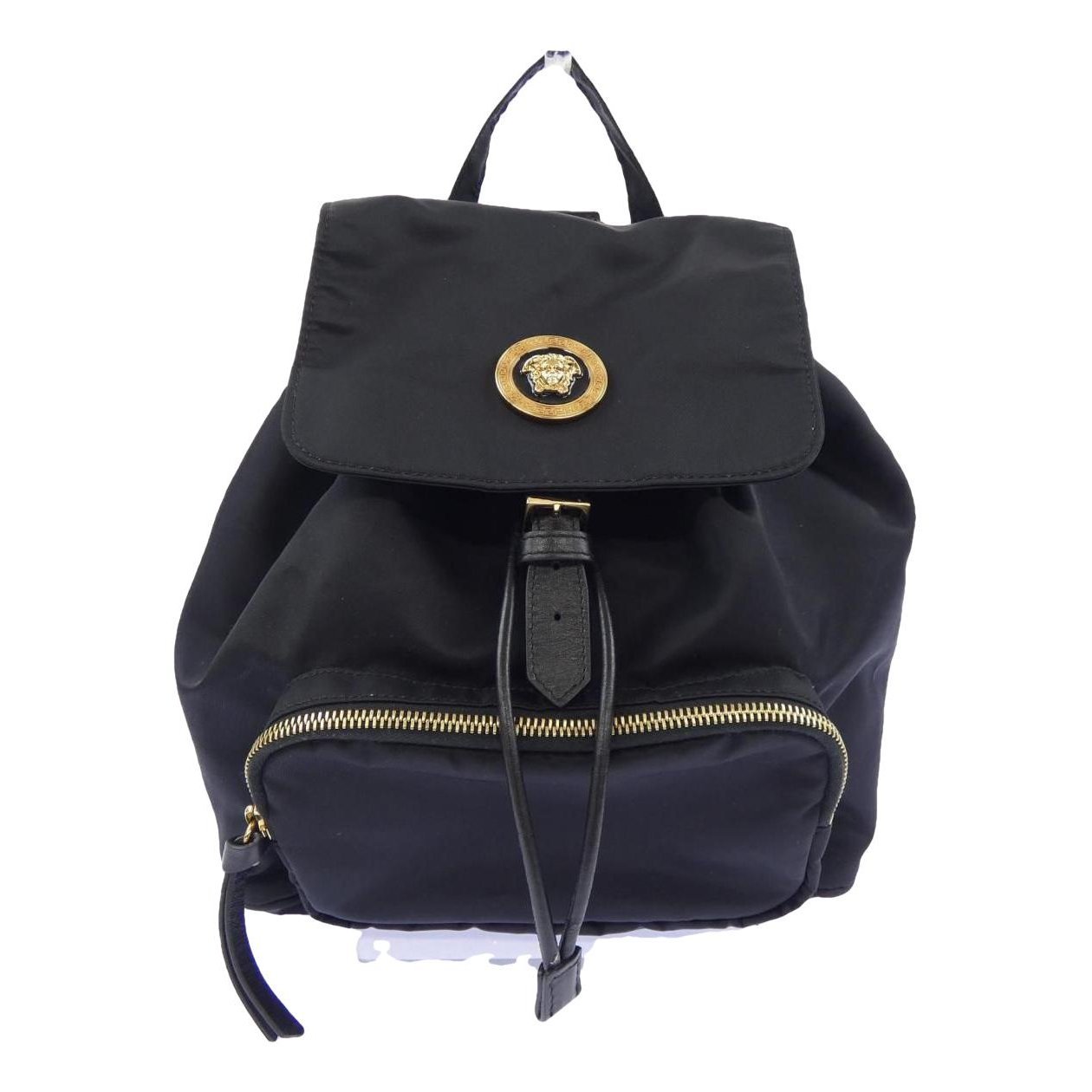 Leather backpack