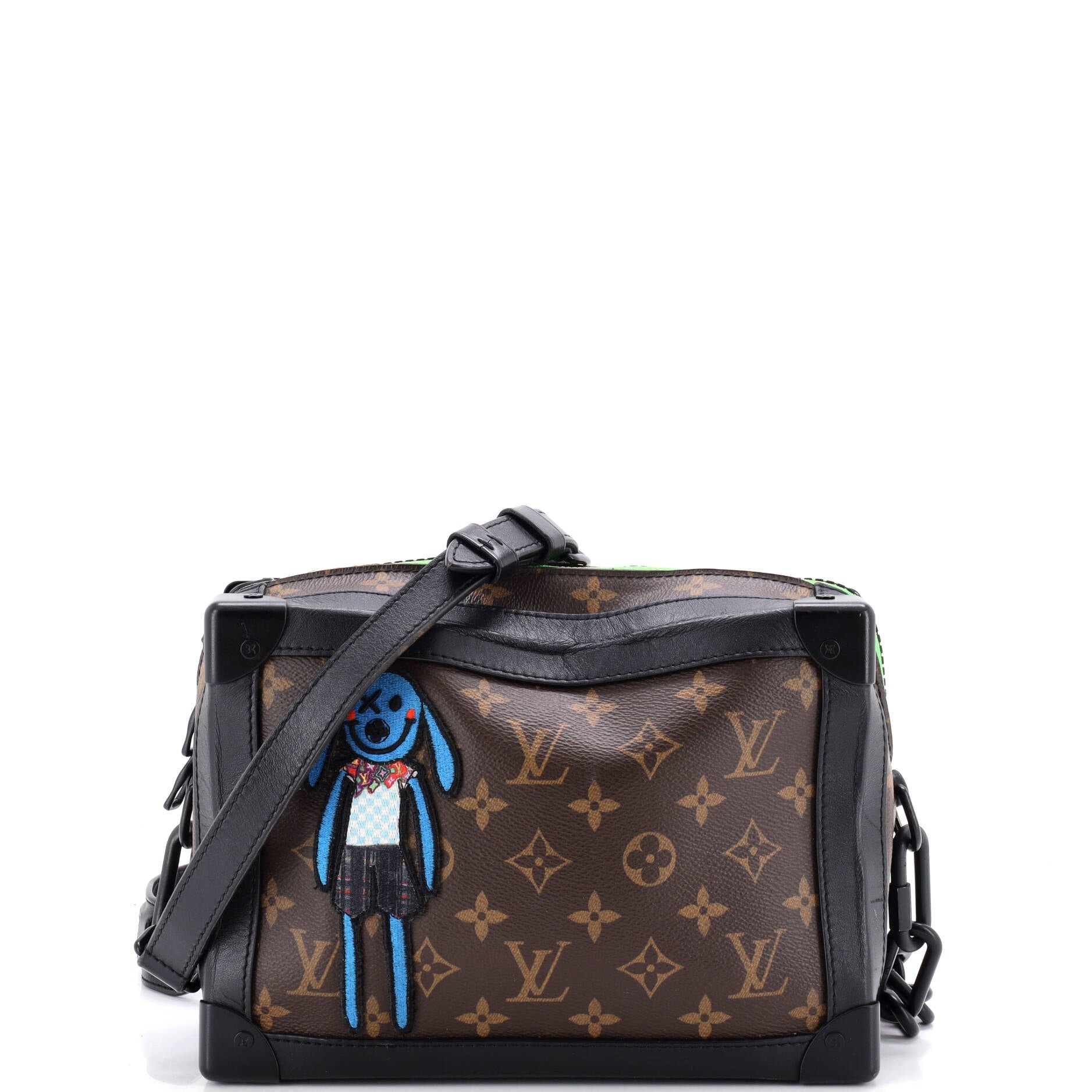 Soft Trunk Bag Monogram Canvas with LV Friends Patch
