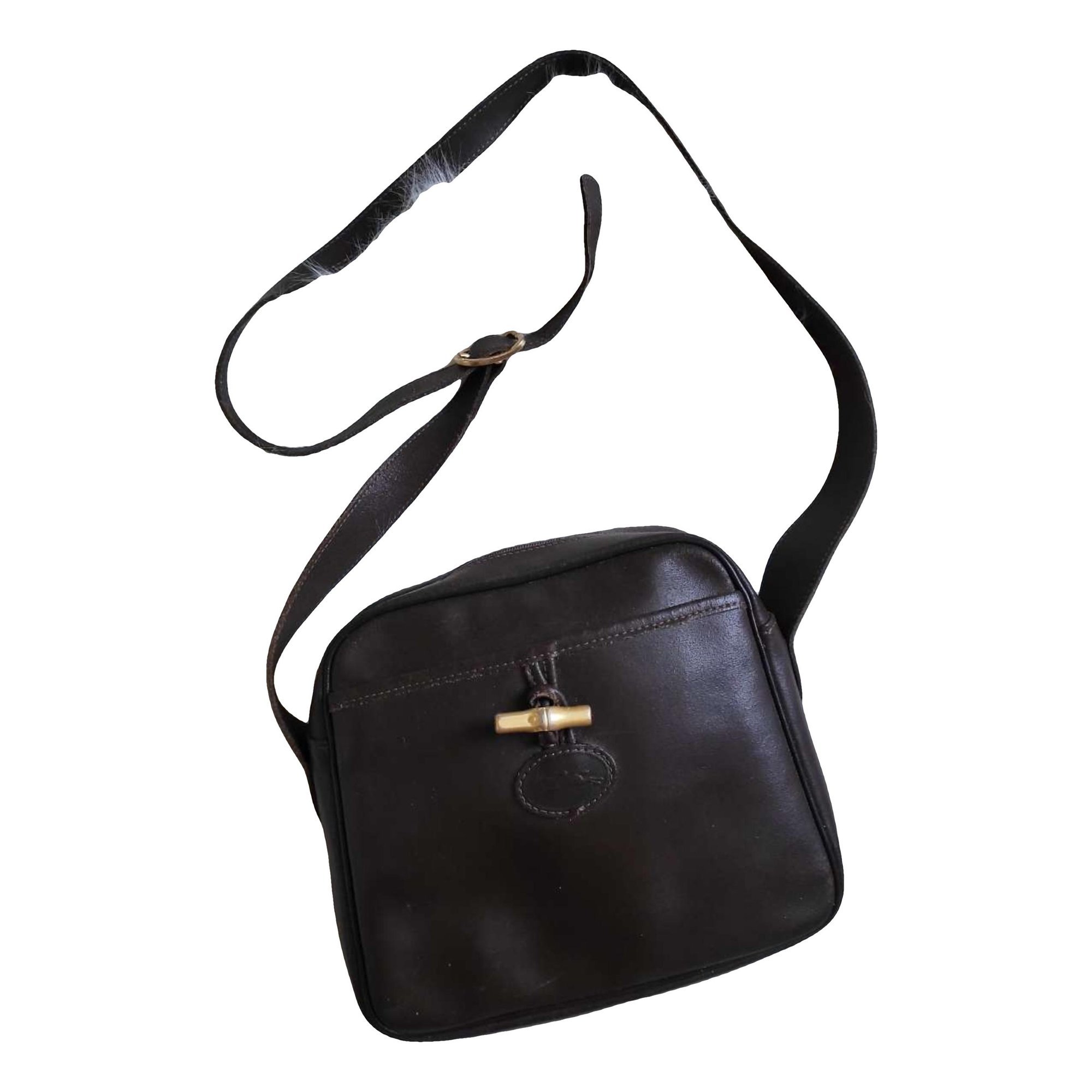 Roseau leather crossbody bag
