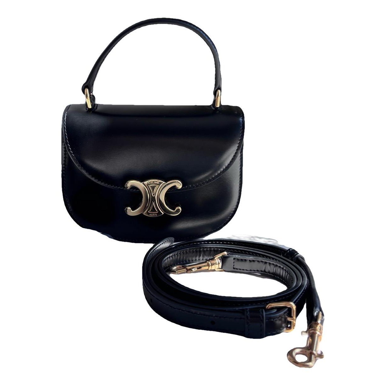 Clea leather handbag