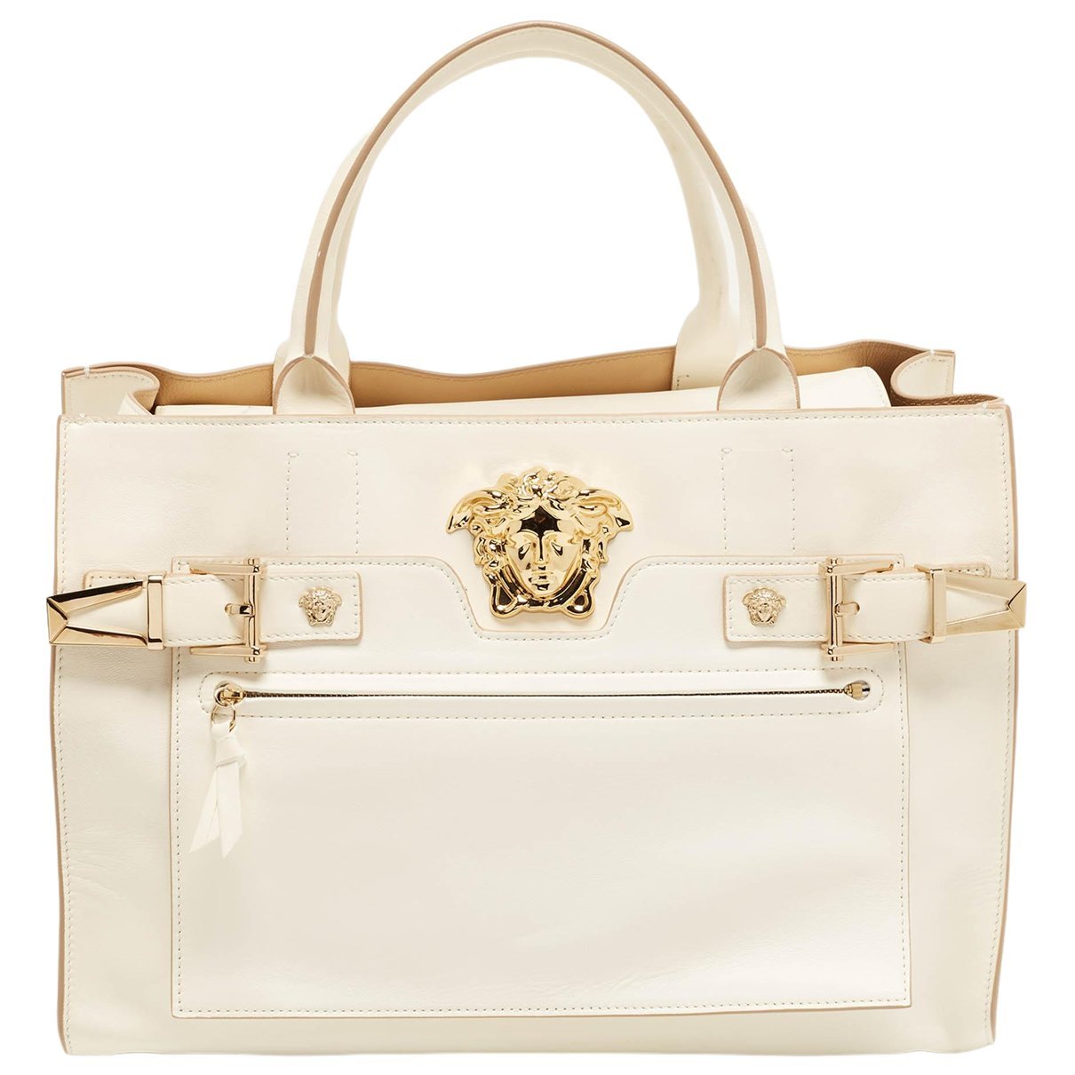 La Medusa leather tote