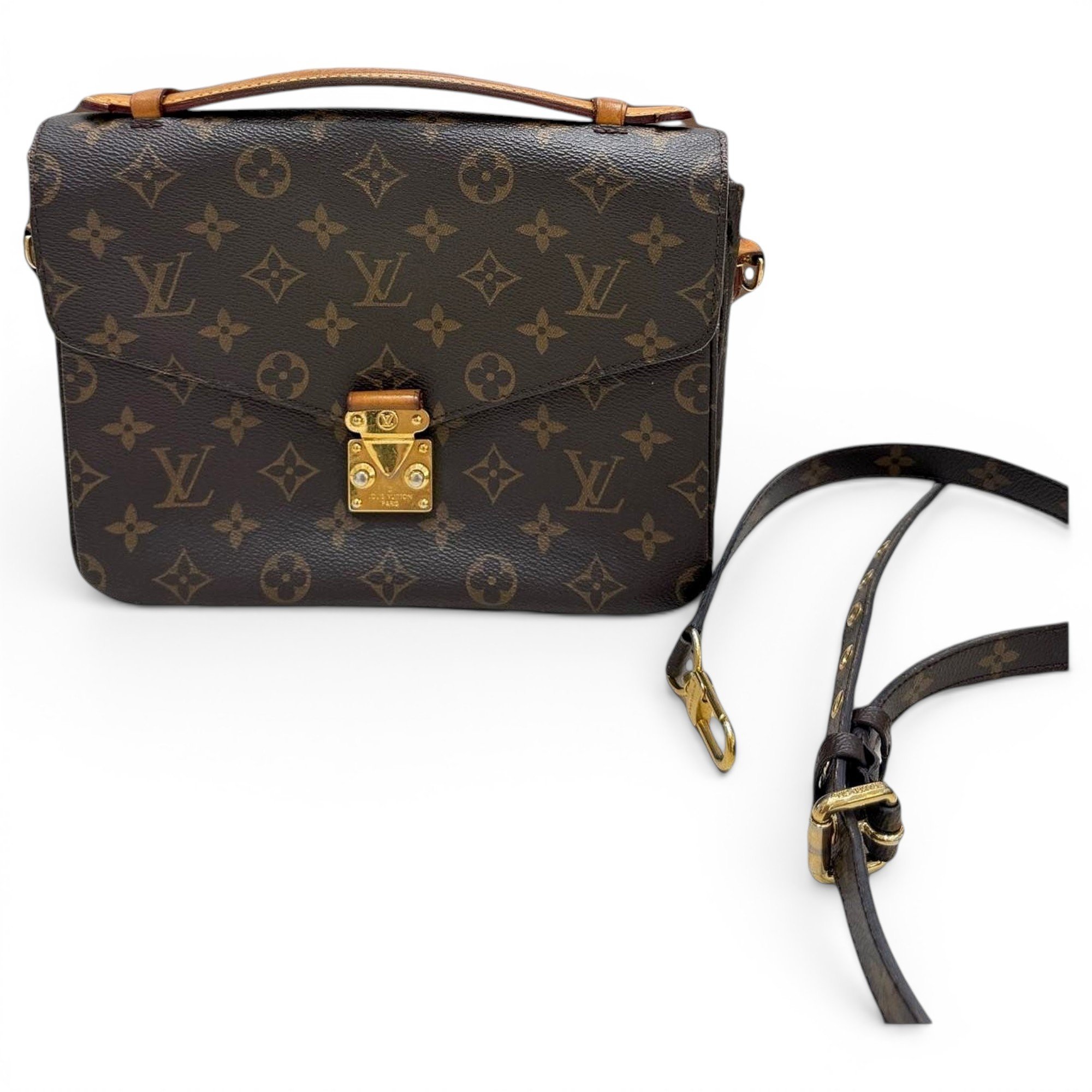 Metis leather handbag