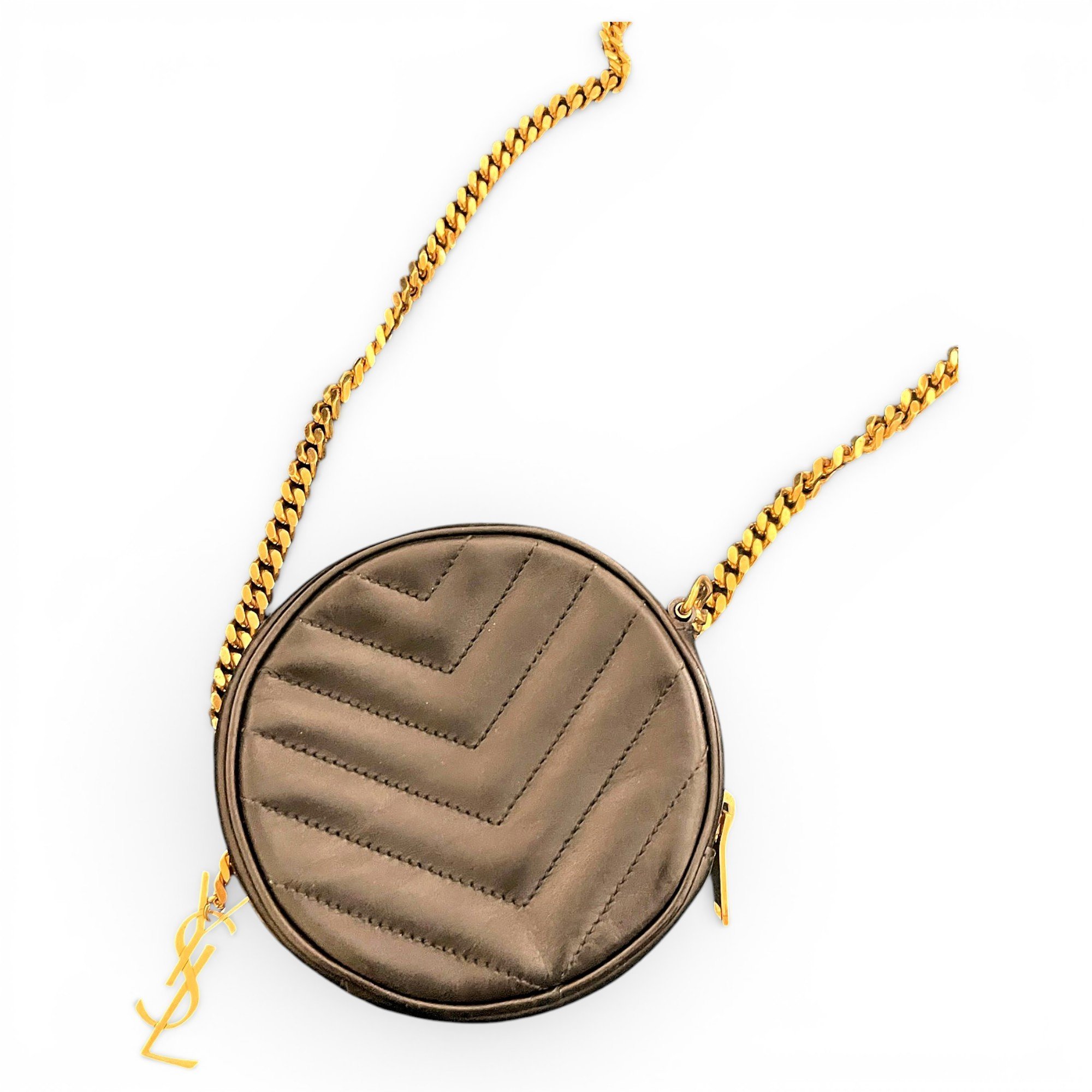 Vinyle leather mini bag